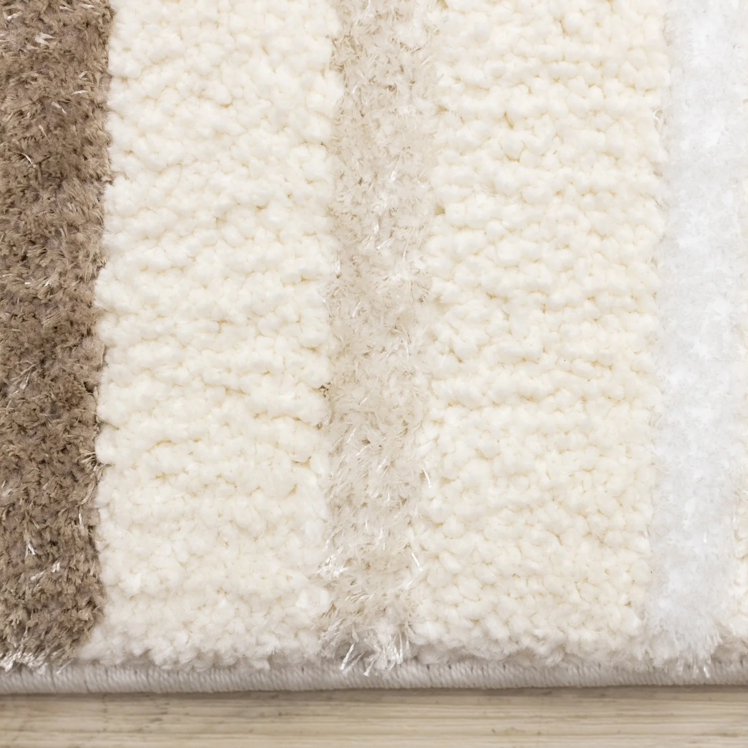 Sasha Soft Modern Lines Area Rug - 8' X 11' - Cream - Image 10