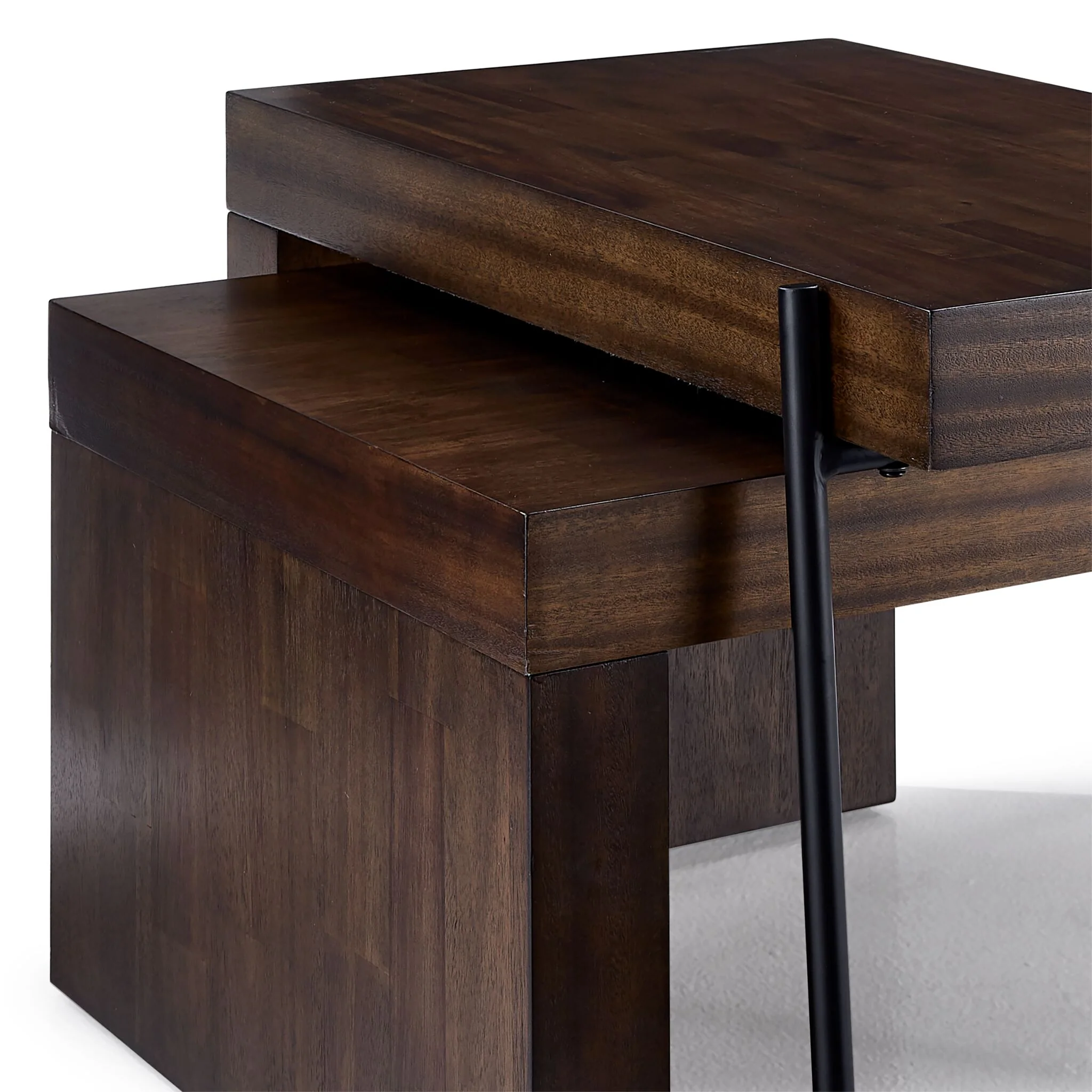 Sawyer 48" Coffee & End Table Package - Cherry - Image 3