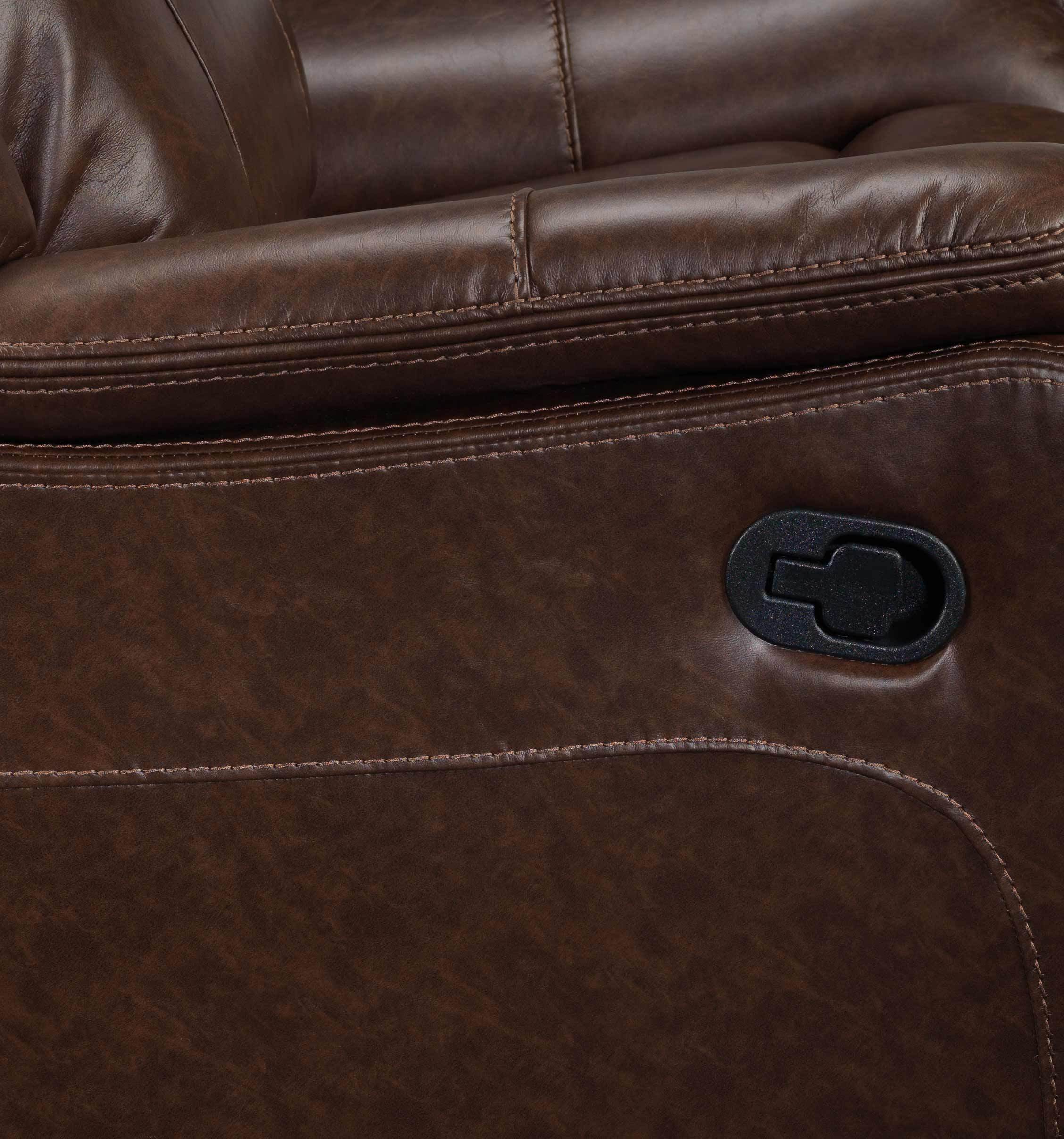 Scorpio Glider Recliner - Whiskey Brown - Image 6