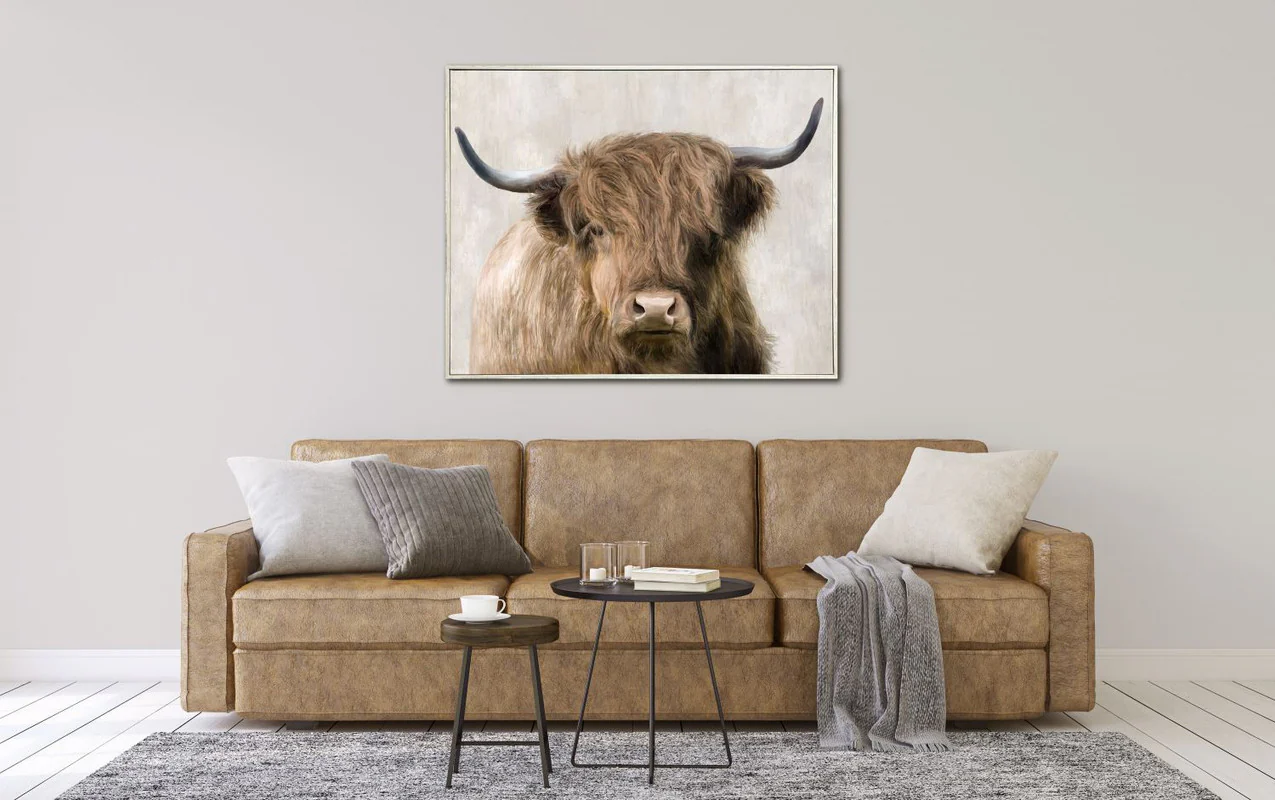 Scruffy Wall Art - Brown - 41 X 33 - Image 2