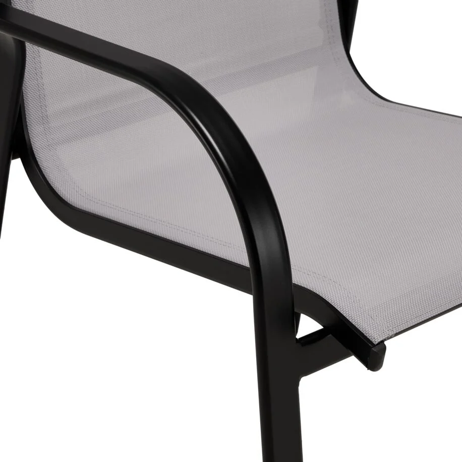 Seabrook II- Outdoor 5-Piece Dining - Grey - Image 5