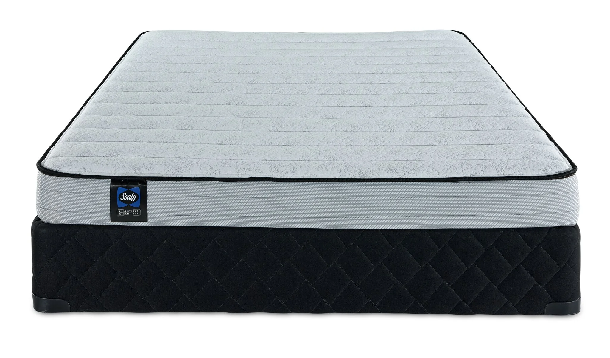 Sealy® Essentials Evan II Medium Queen Mattress and Boxspring - Image 2