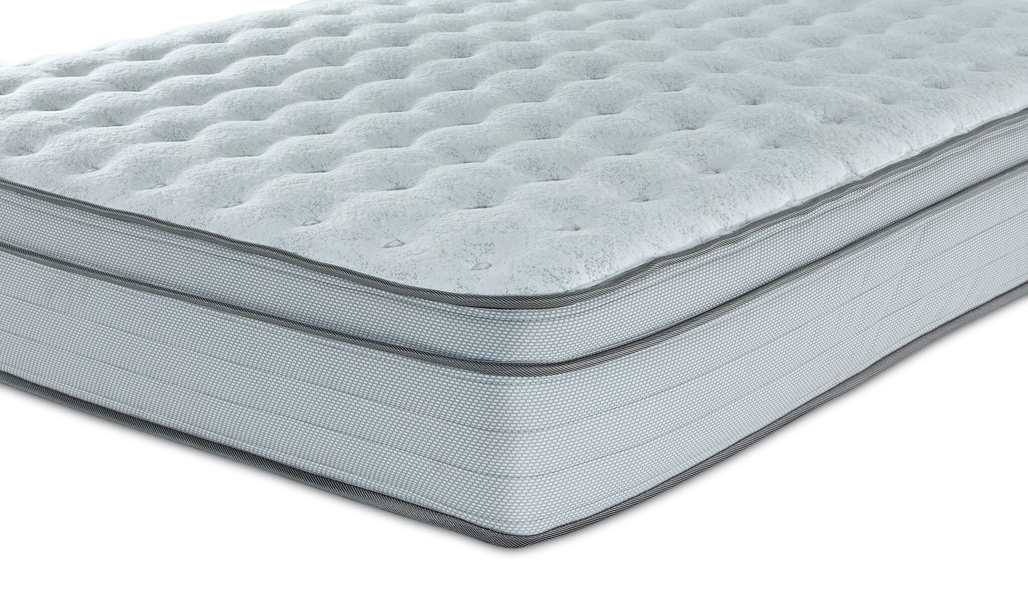 Sealy® Essentials Remy II Firm Eurotop Queen Mattress and Split Boxspring - Image 3