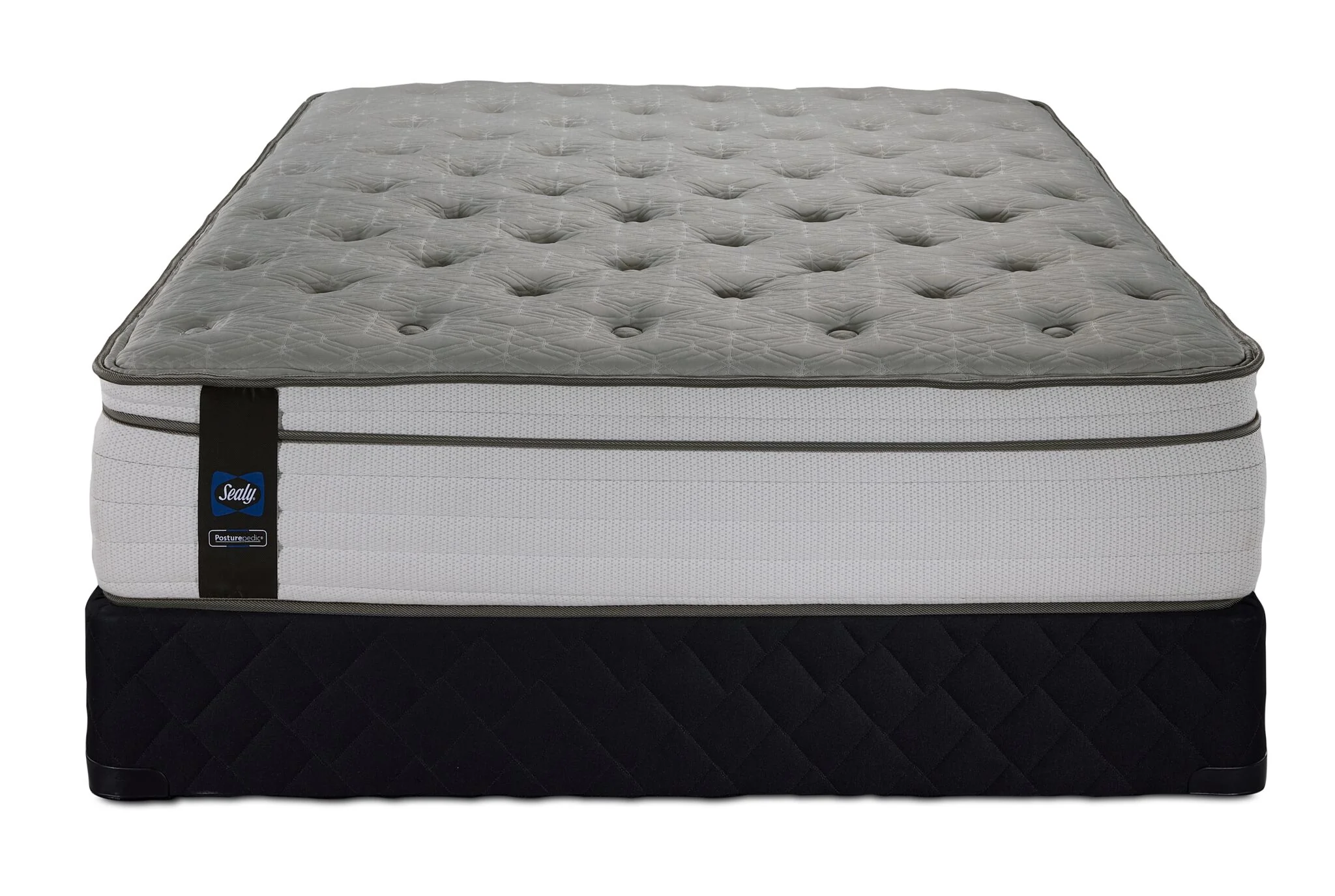 Sealy Posturepedic® Correct Comfort 5 Medium Eurotop Full Mattress and Boxspring Set - Image 2