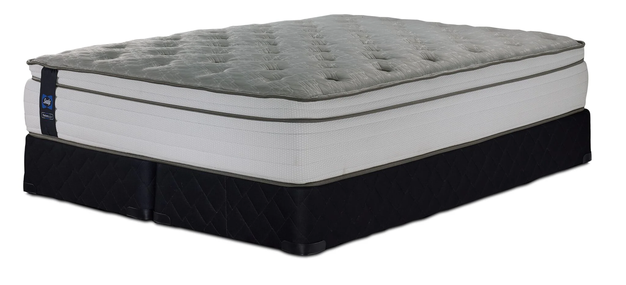 Sealy Posturepedic® Correct Comfort 5 Medium Eurotop King Mattress and Split Boxspring Set
