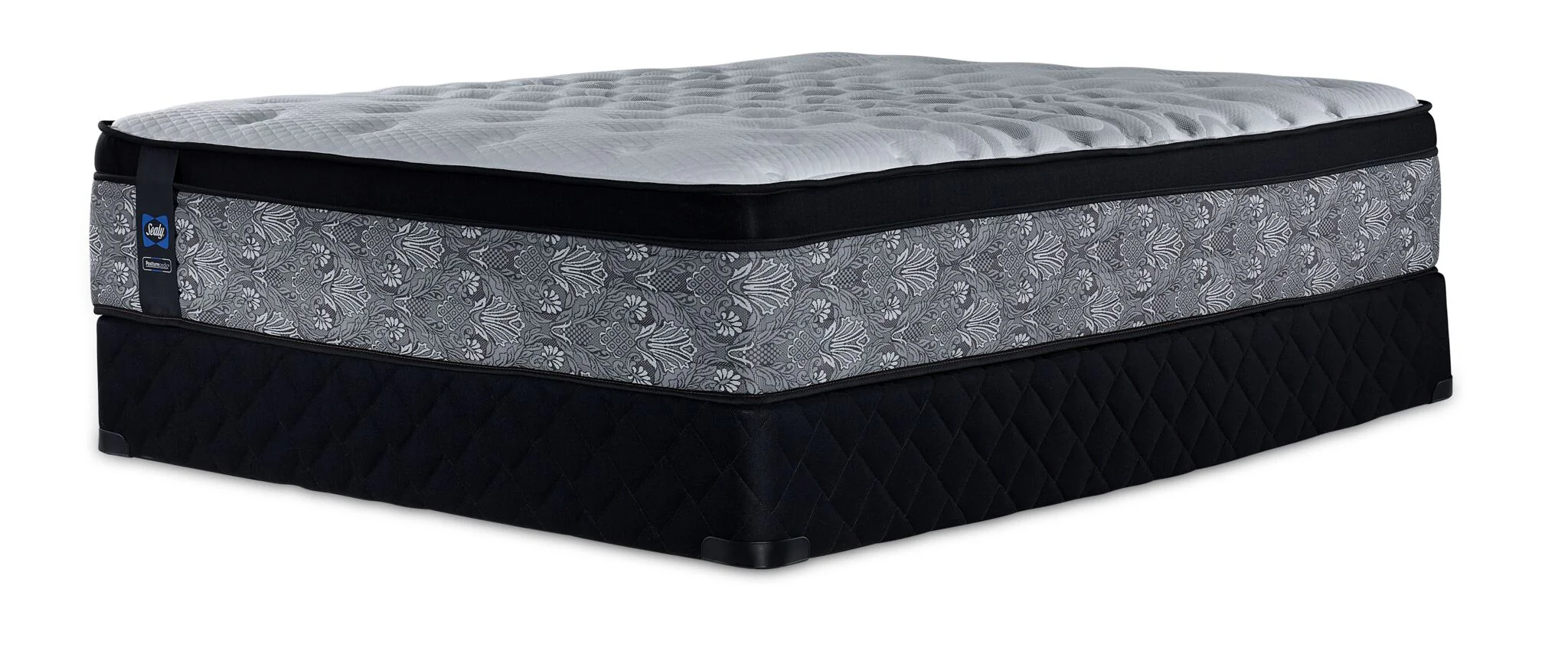 Sealy Posturepedic® Correct Comfort III Firm Eurotop Queen Mattress and Boxspring - Image 3