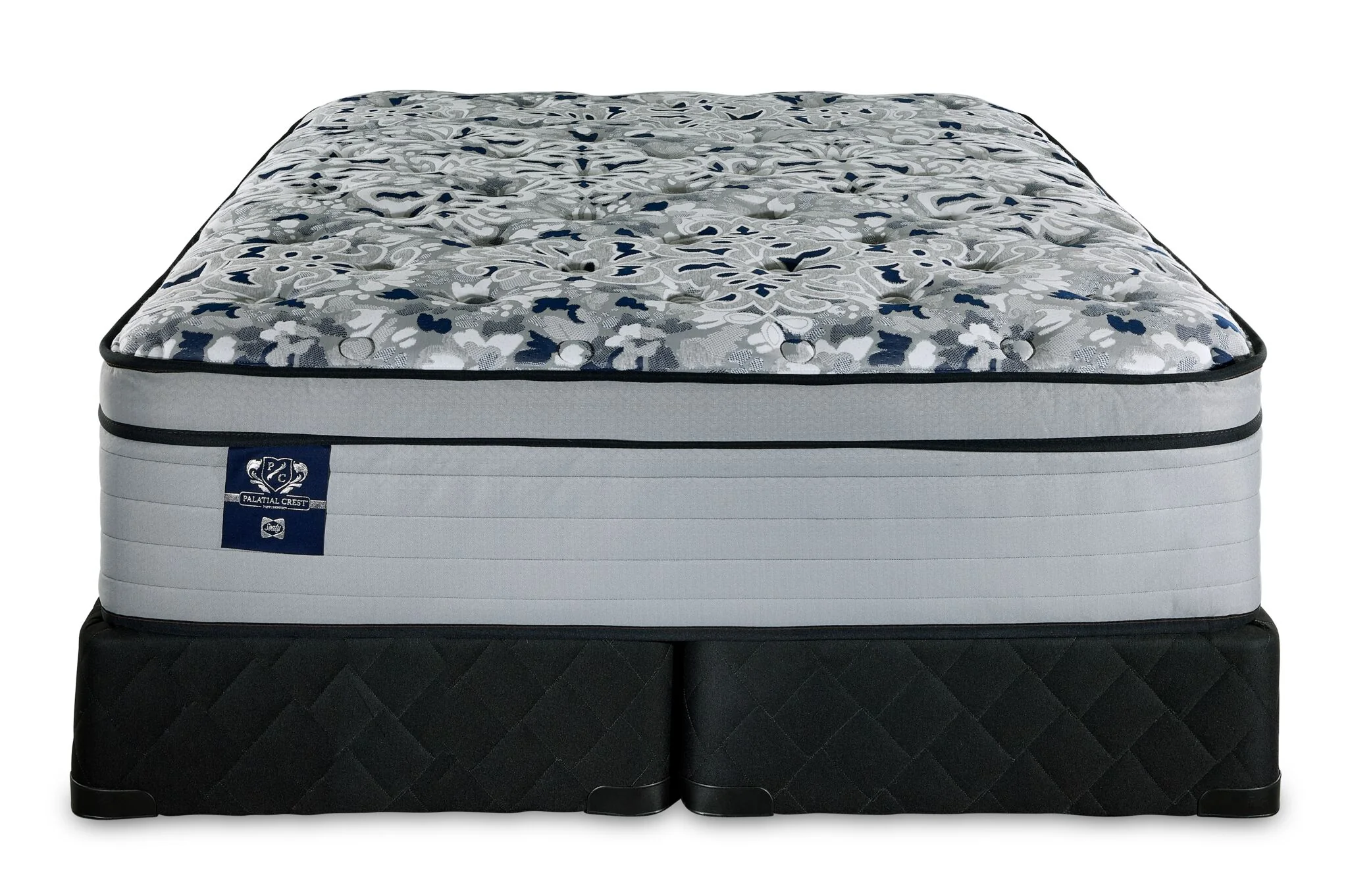 Sealy Posturepedic® Palatial Crest® Kamden II Firm Eurotop King Mattress and Split Boxspring Set - Image 2