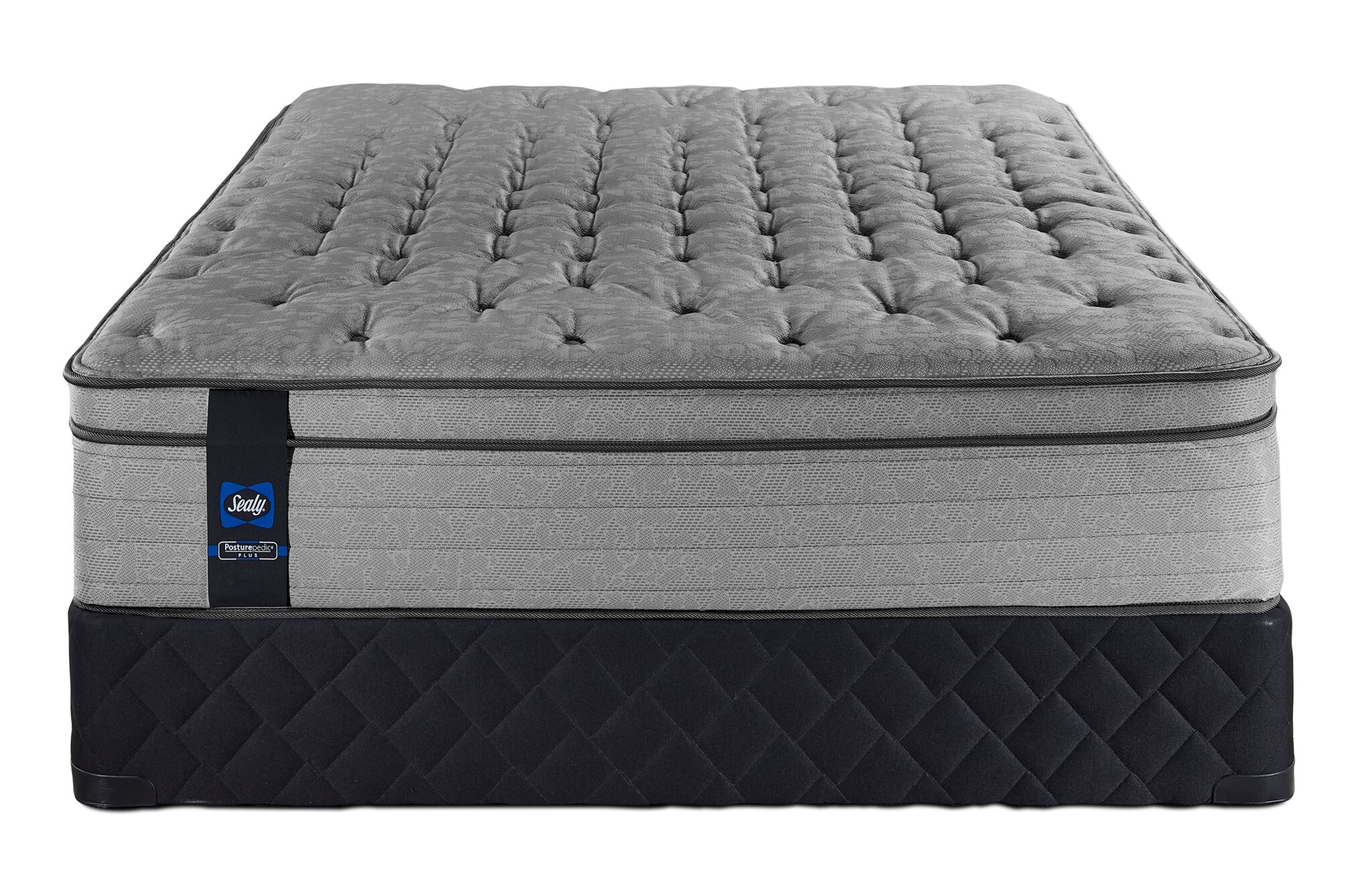 Sealy Posturepedic® Plus Sterling Artemis Euro Top Luxury Firm Twin Mattress and Boxspring Set - Image 2