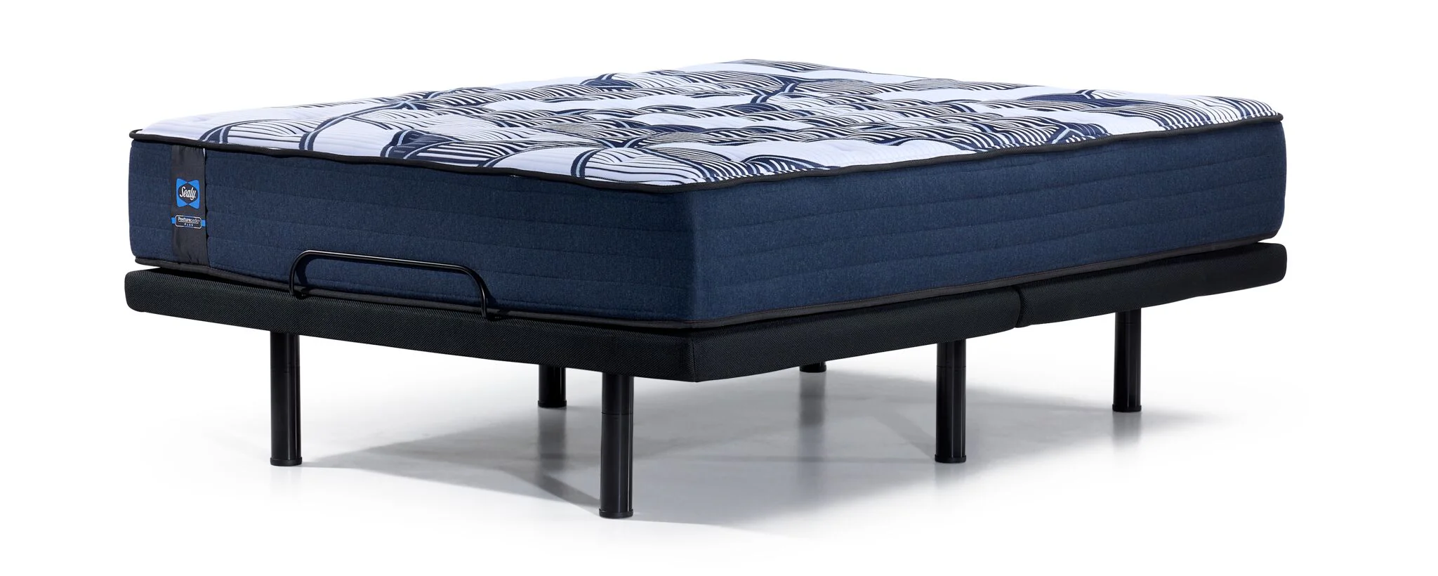 Sealy Posturepedic® Plus Sterling - Callie II Firm Tight Top Full Mattress and L2 Motion Pro Adjustable Base - Image 2