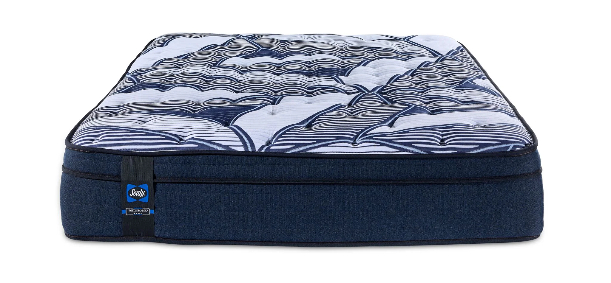 Sealy Posturepedic® Plus Sterling - Hugo II Medium Eurotop Twin Mattress - Image 2