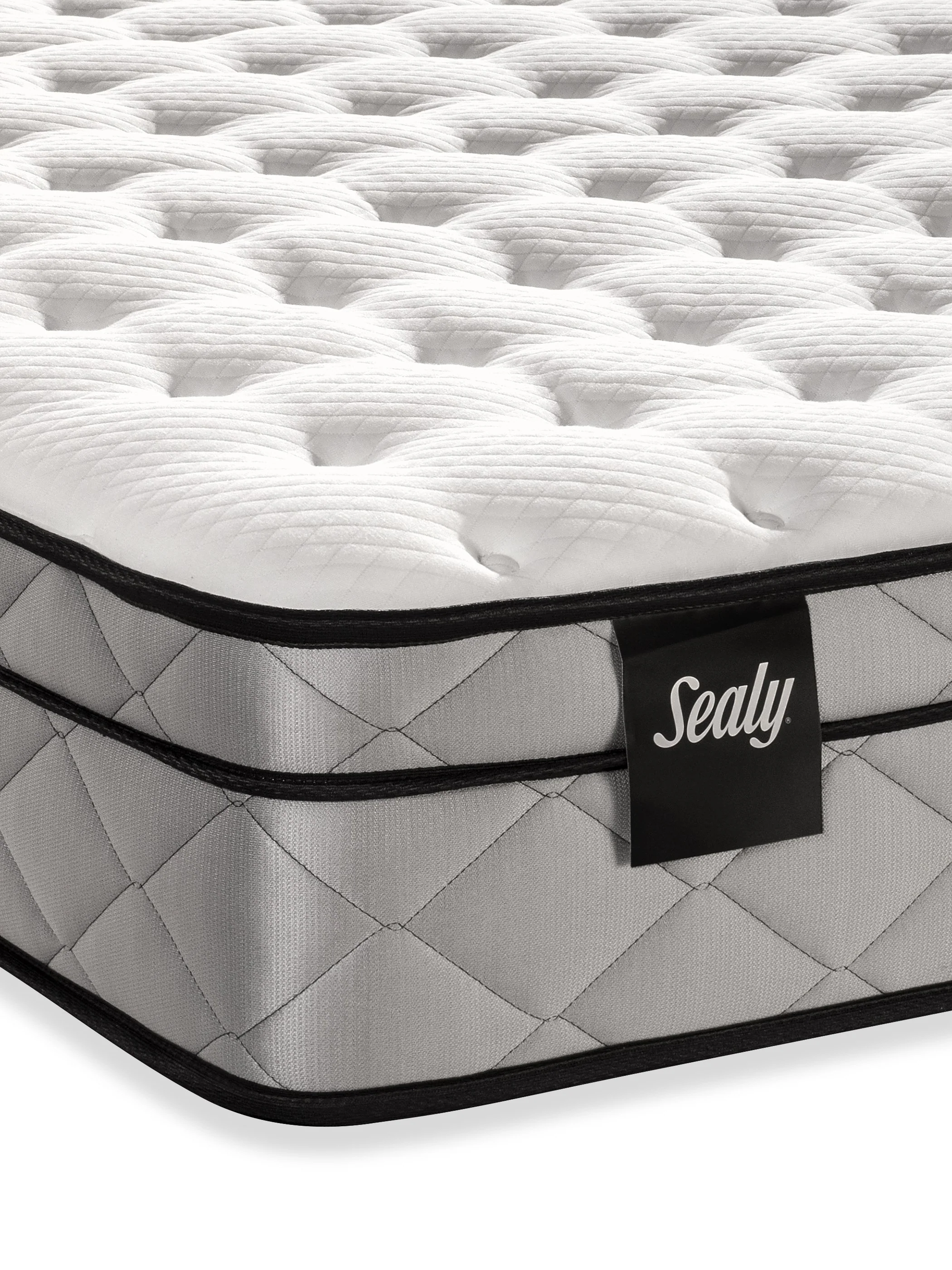 Sealy Shimmery Cushion Firm Twin Mattress - Image 4