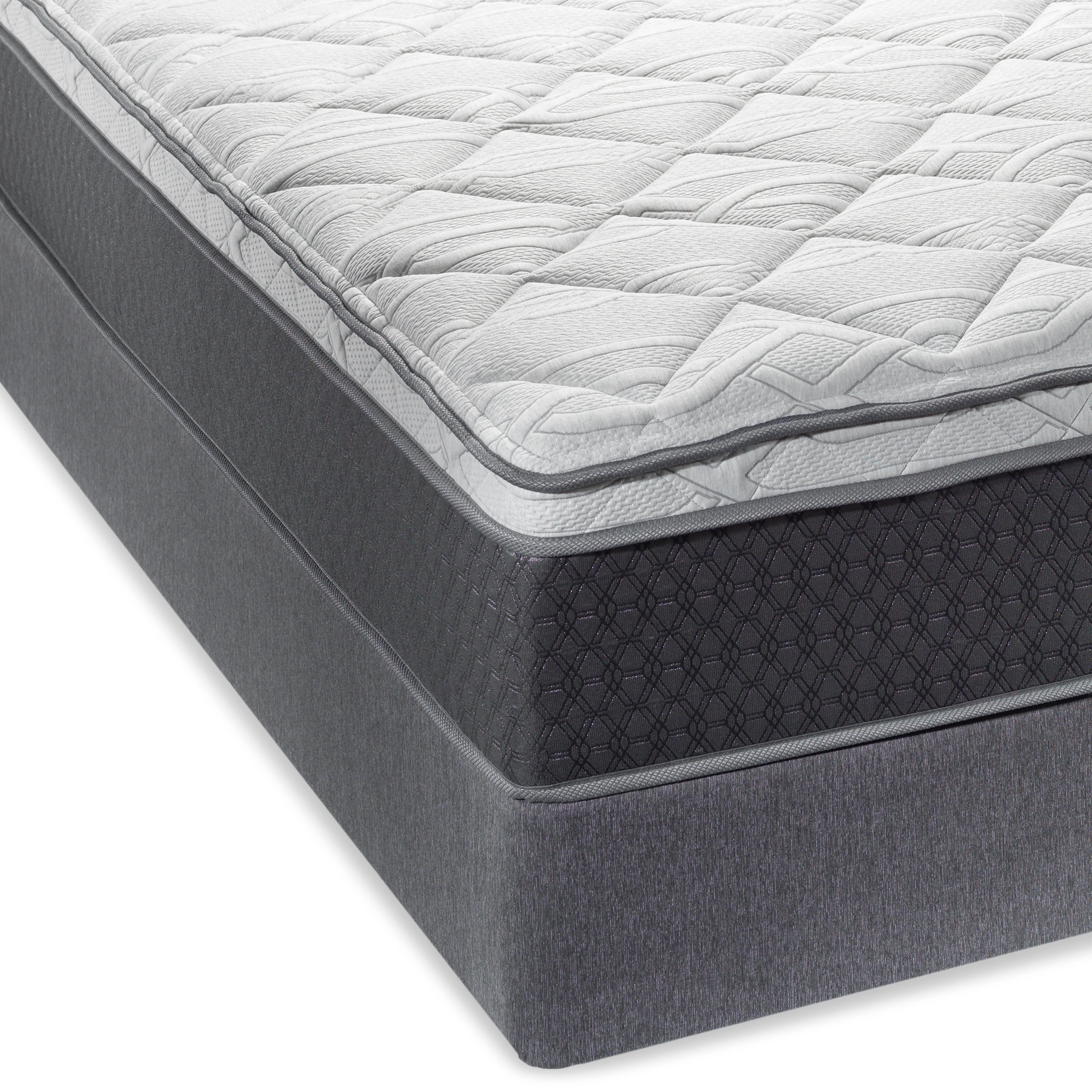 Serta Confidence Medium Twin Mattress and Boxspring Set - Image 2