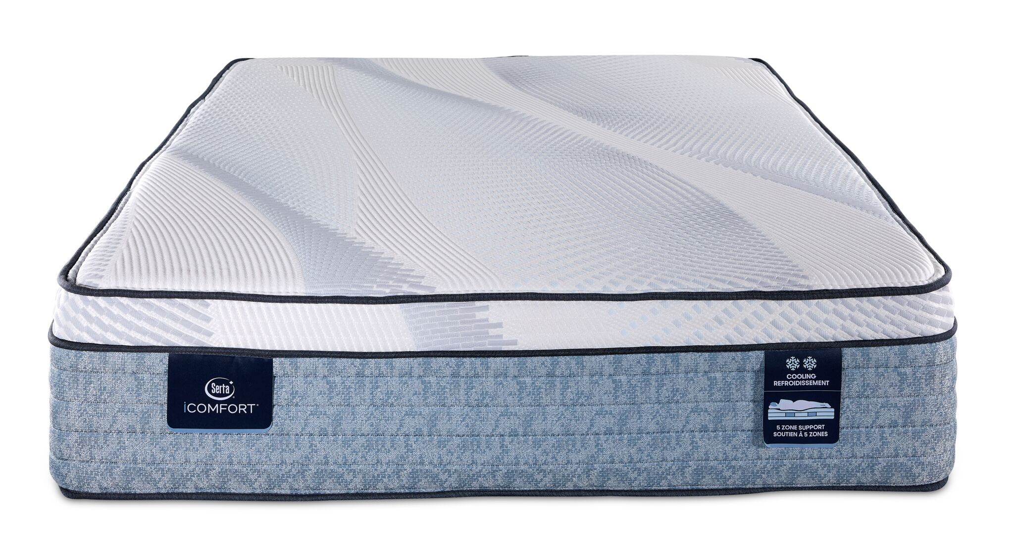 Serta iComfort® AIR 3 Medium Euro Top 13" Queen Mattress - Image 2