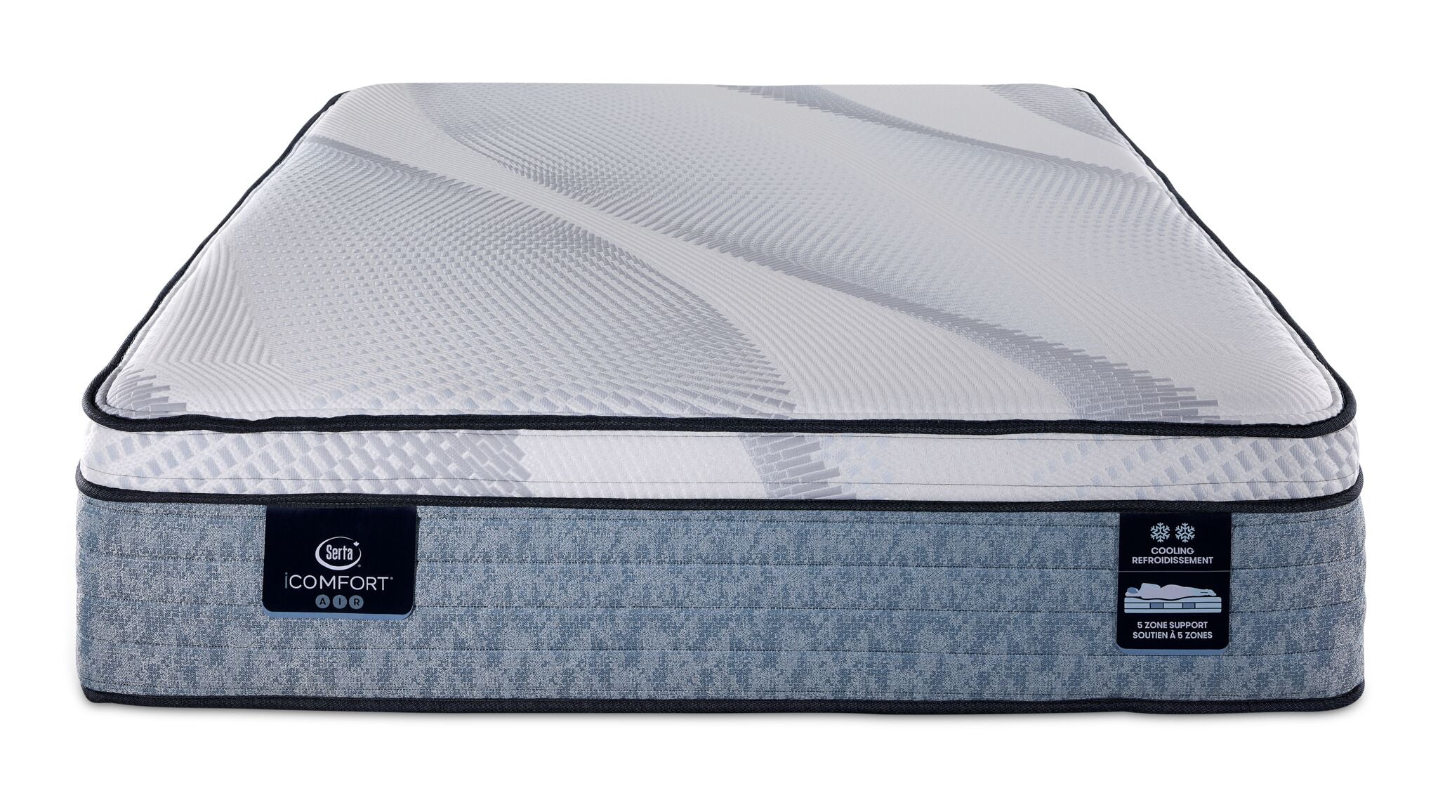 Serta iComfort® AIR 4 Plush Euro Top 14" King Mattress - Image 2