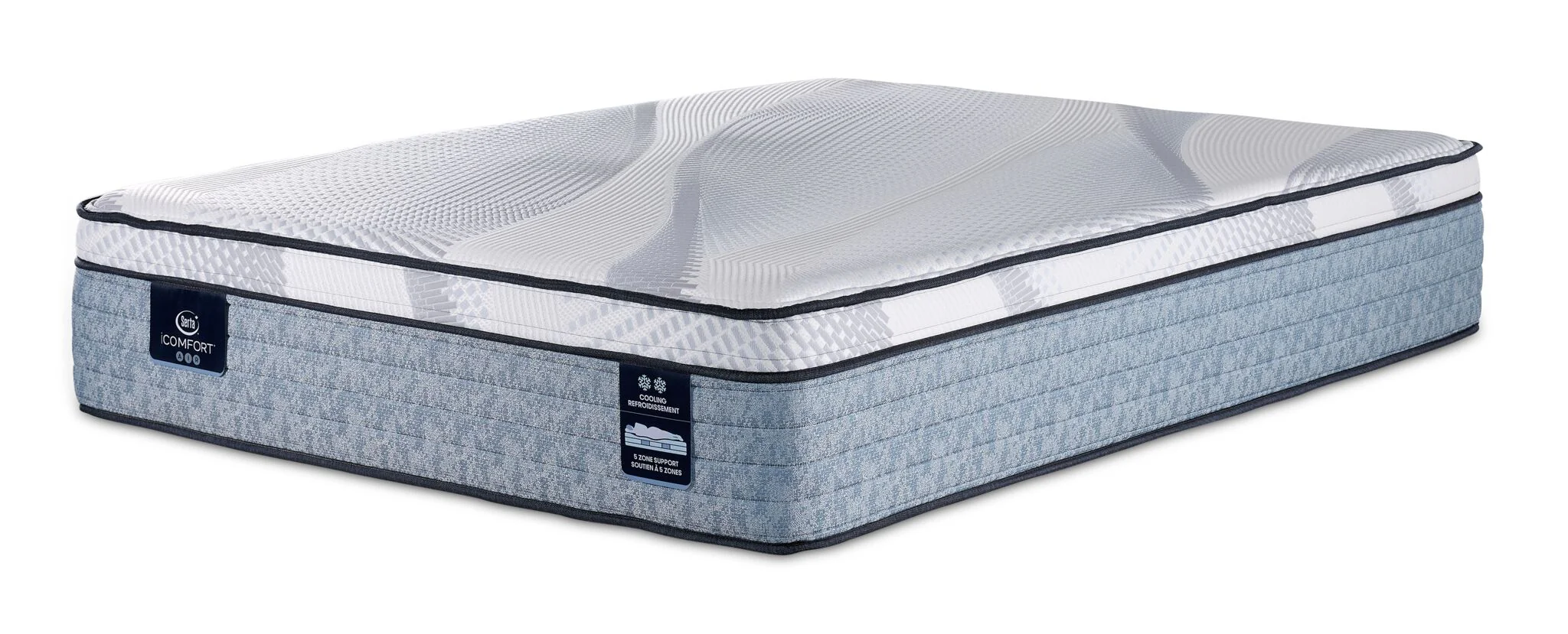 Serta iComfort® AIR 4 Plush Euro Top 14" Queen Mattress