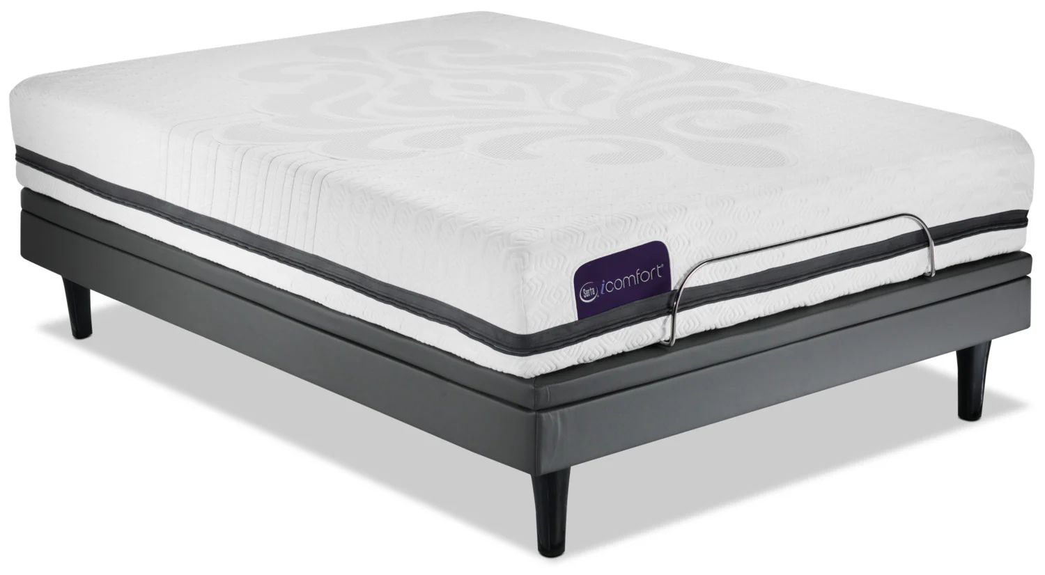 Serta iComfort Eco Contingence Firm Twin XL Mattress/Motion Perfect III Complete Adjustable Base - Image 2