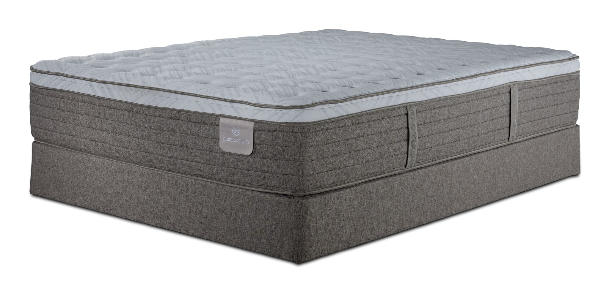 Serta® Perfect Sleeper Provence Firm Eurotop Twin Mattress and Boxspring Set