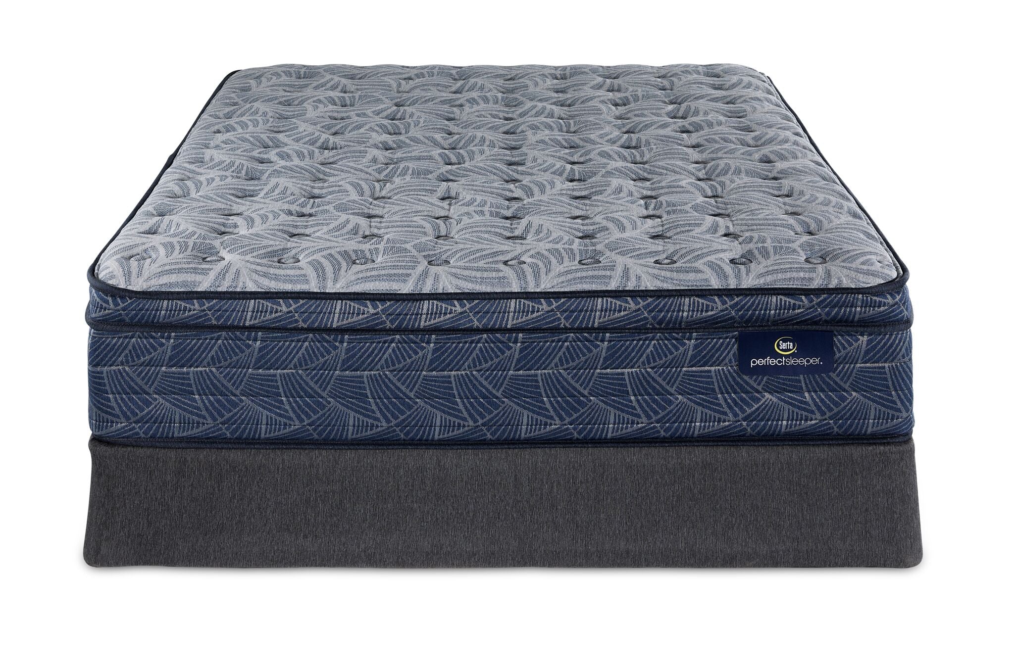 Serta® Perfect Sleeper Thrive Medium Euro Top King Mattress and Split Boxspring Set - Image 2