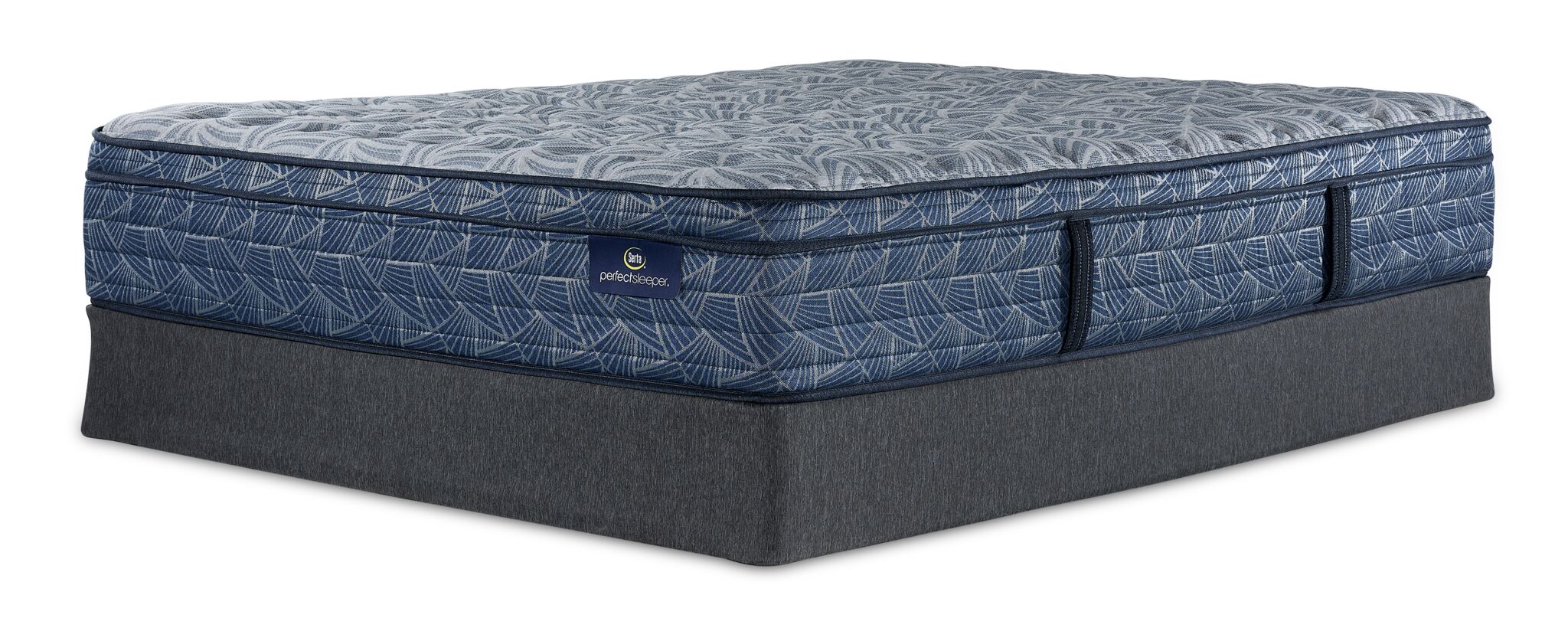 Serta® Perfect Sleeper Thrive Medium Euro Top King Mattress and Split Boxspring Set - Image 4