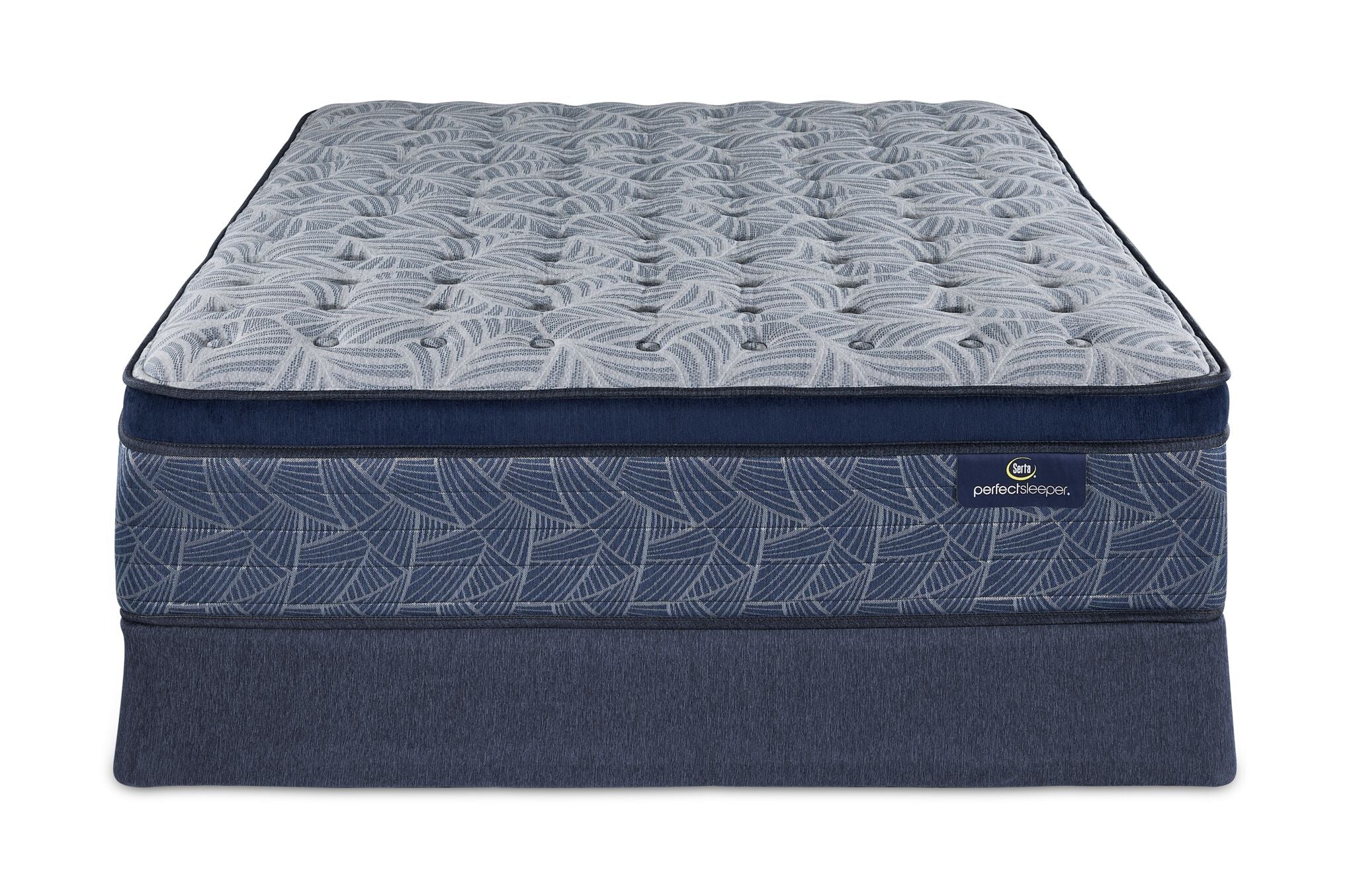 Serta® Perfect Sleeper Triumph Firm Euro Top Full Mattress and Boxspring Set - Image 2