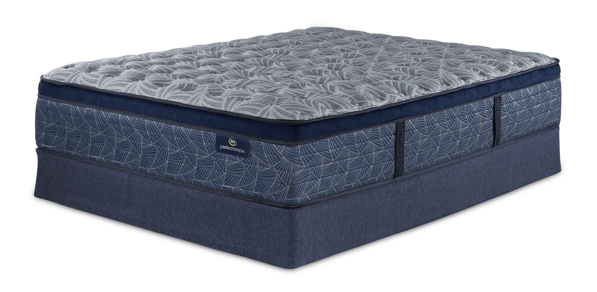 Serta® Perfect Sleeper Triumph Firm Euro Top Full Mattress and Boxspring Set - Image 3