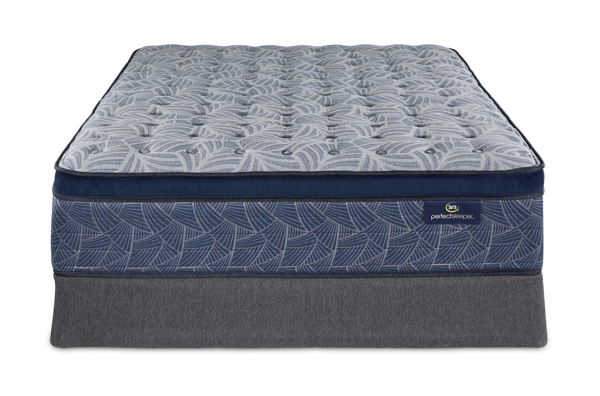 Serta® Perfect Sleeper Triumph Firm Euro Top Queen Mattress and Boxspring Set - Image 2