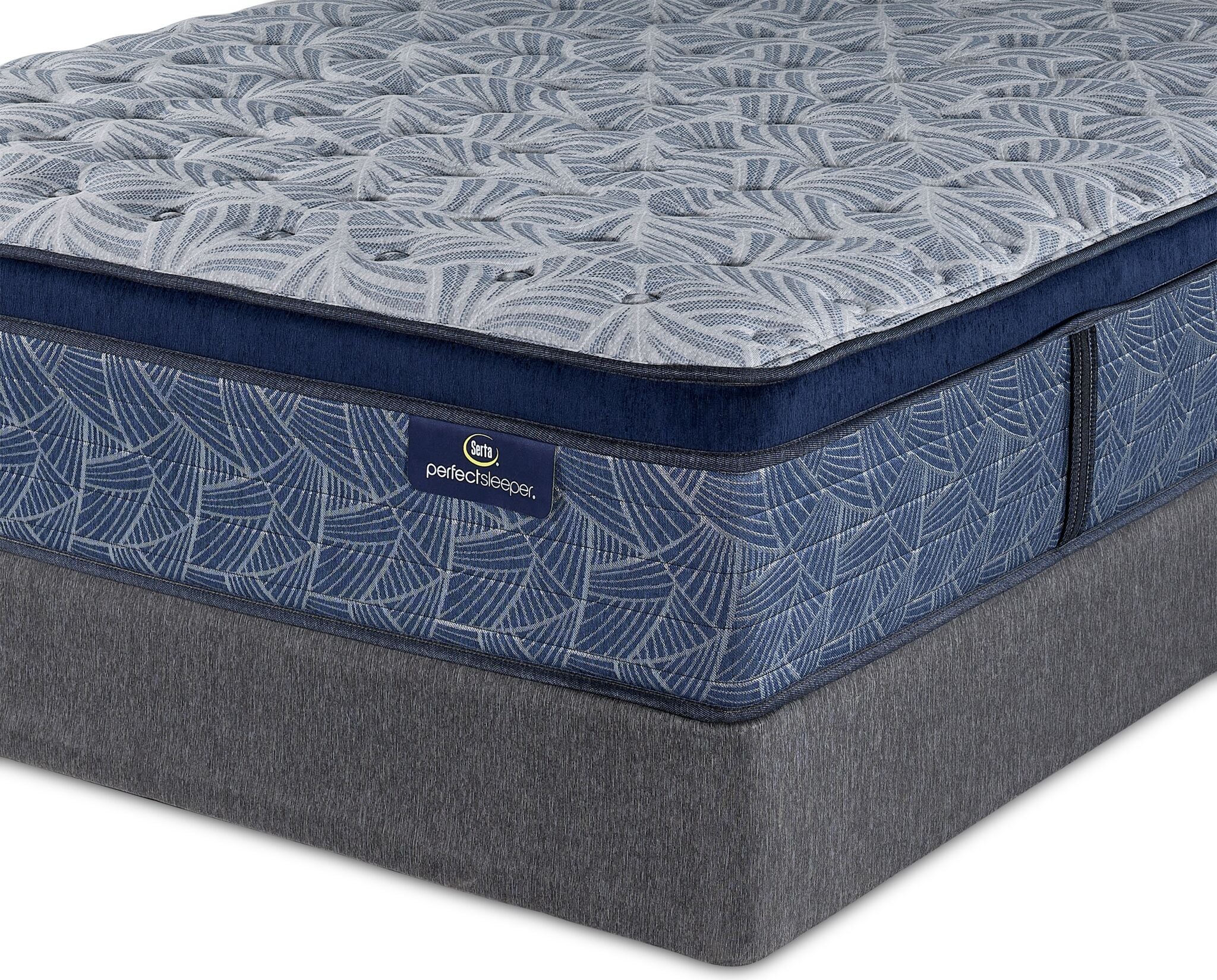 Serta® Perfect Sleeper Triumph Firm Euro Top Queen Mattress and Boxspring Set - Image 3