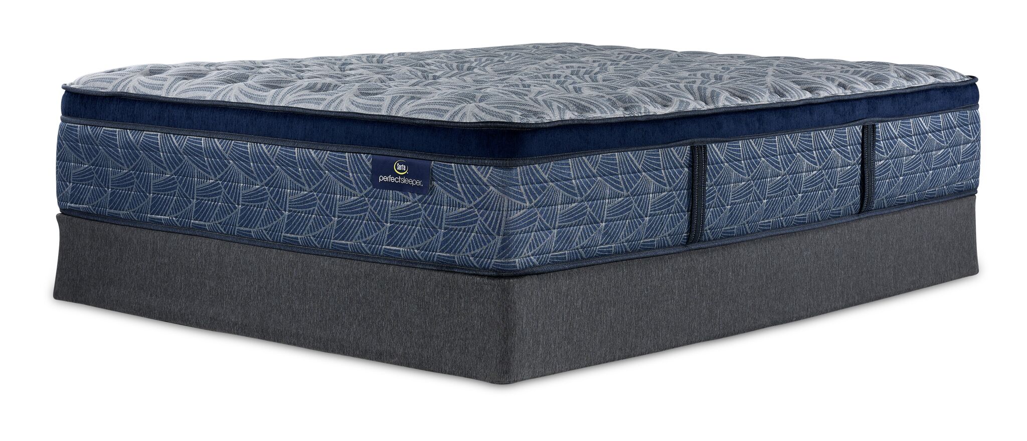 Serta® Perfect Sleeper Triumph Firm Euro Top Queen Mattress and Boxspring Set - Image 4