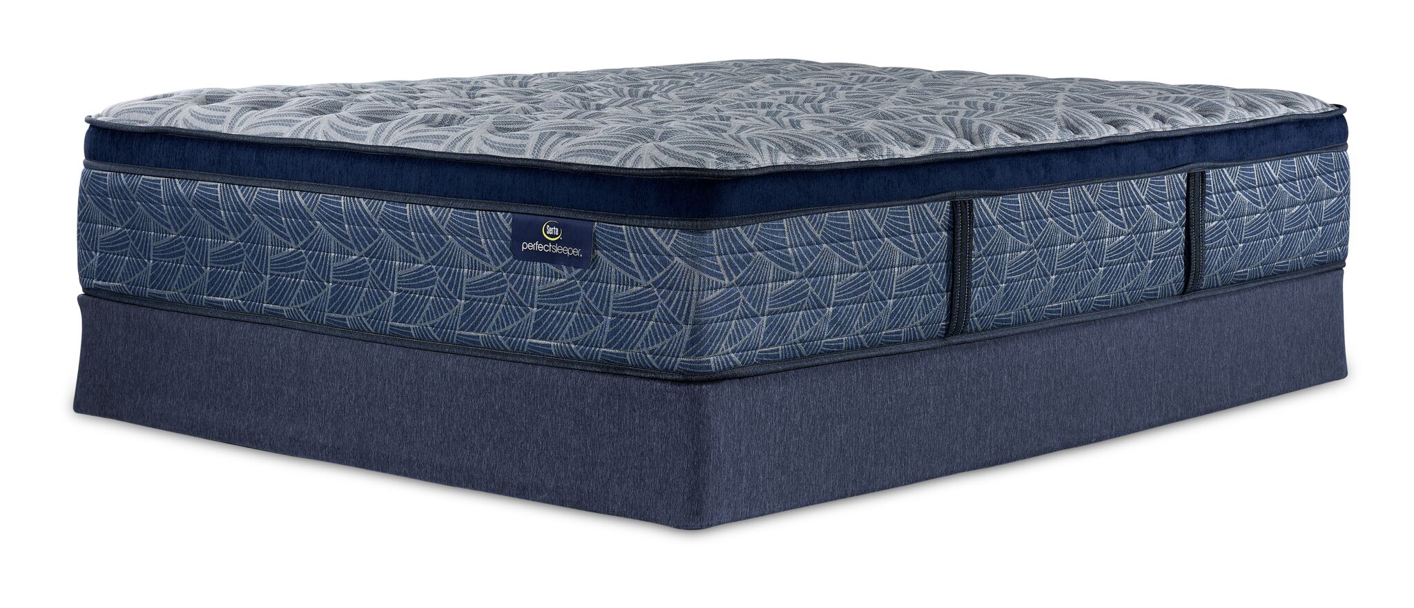 Serta® Perfect Sleeper Triumph Firm Euro Top Twin XL Mattress and Boxspring Set - Image 4