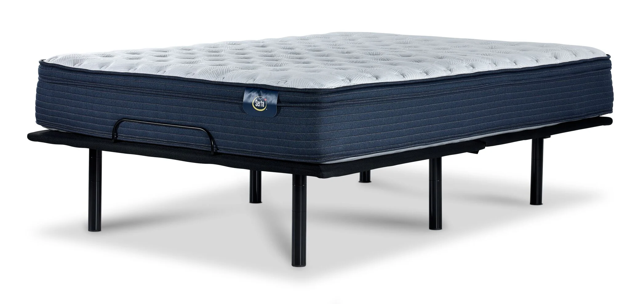 Serta Prosper Firm Euro Top Queen Mattress and L2 Motion Adjustable Base - Image 2