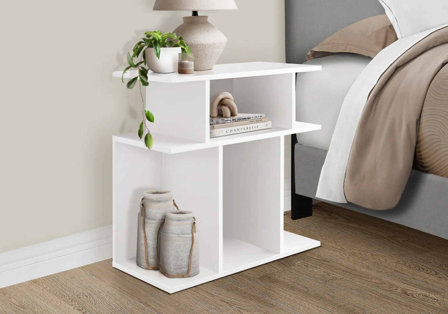 Seville Side Table - White - Image 6