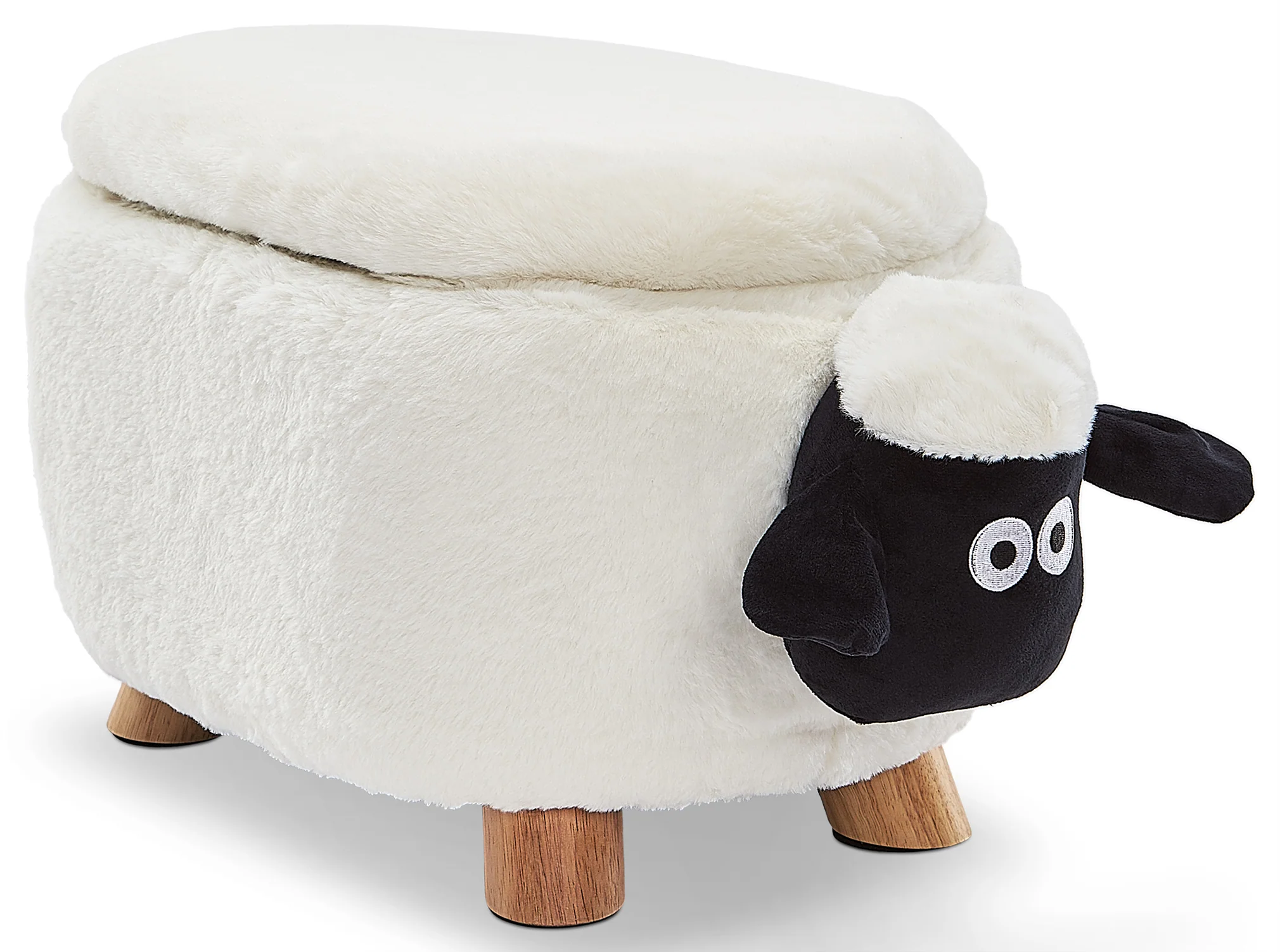 Sheep Storage Ottoman - White - Image 2