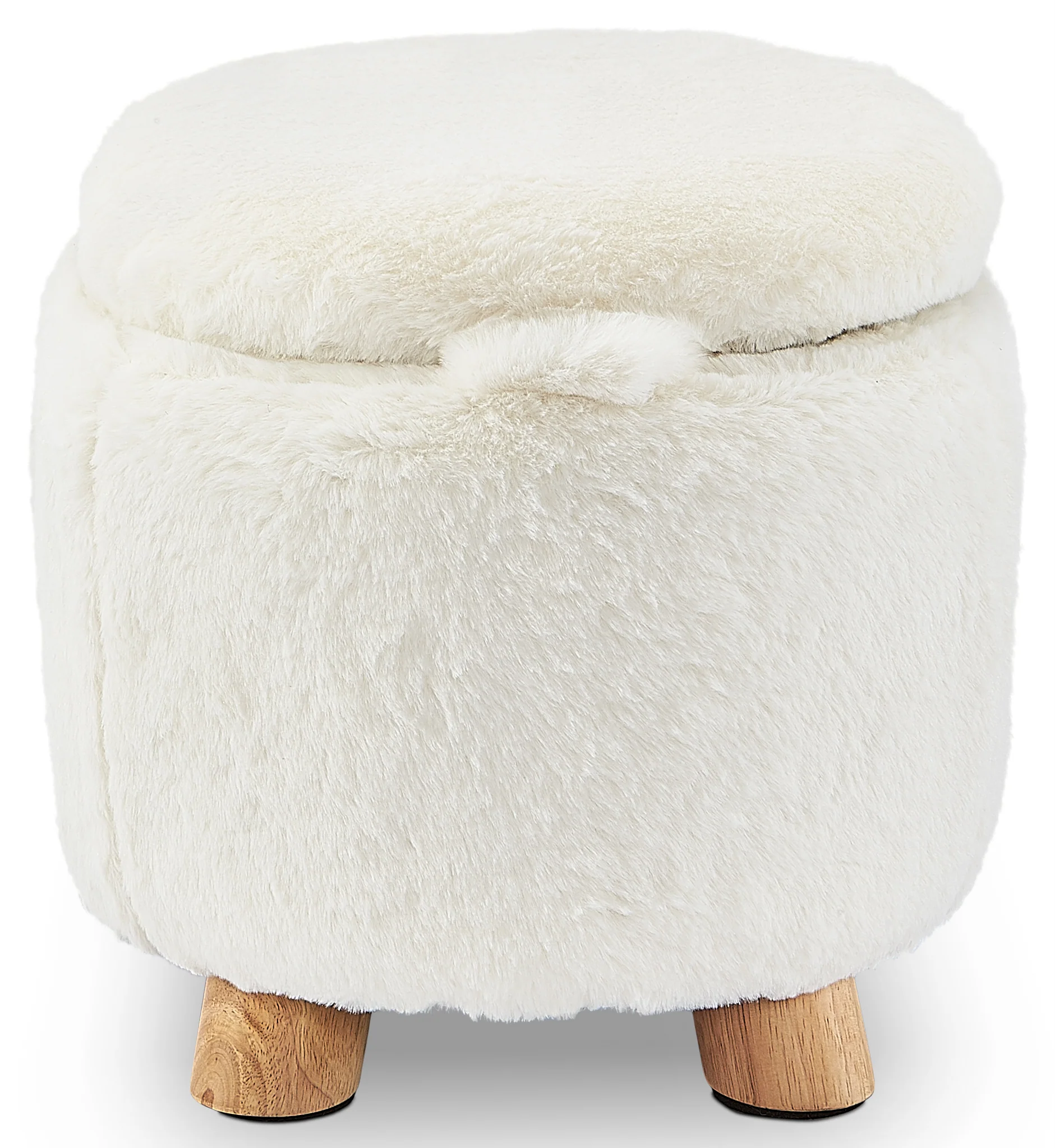 Sheep Storage Ottoman - White - Image 5