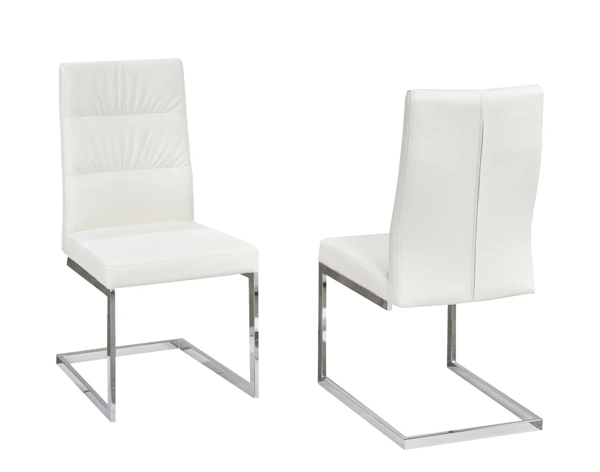 Shiloh Dining Chair - White - Set of Two - Image 3