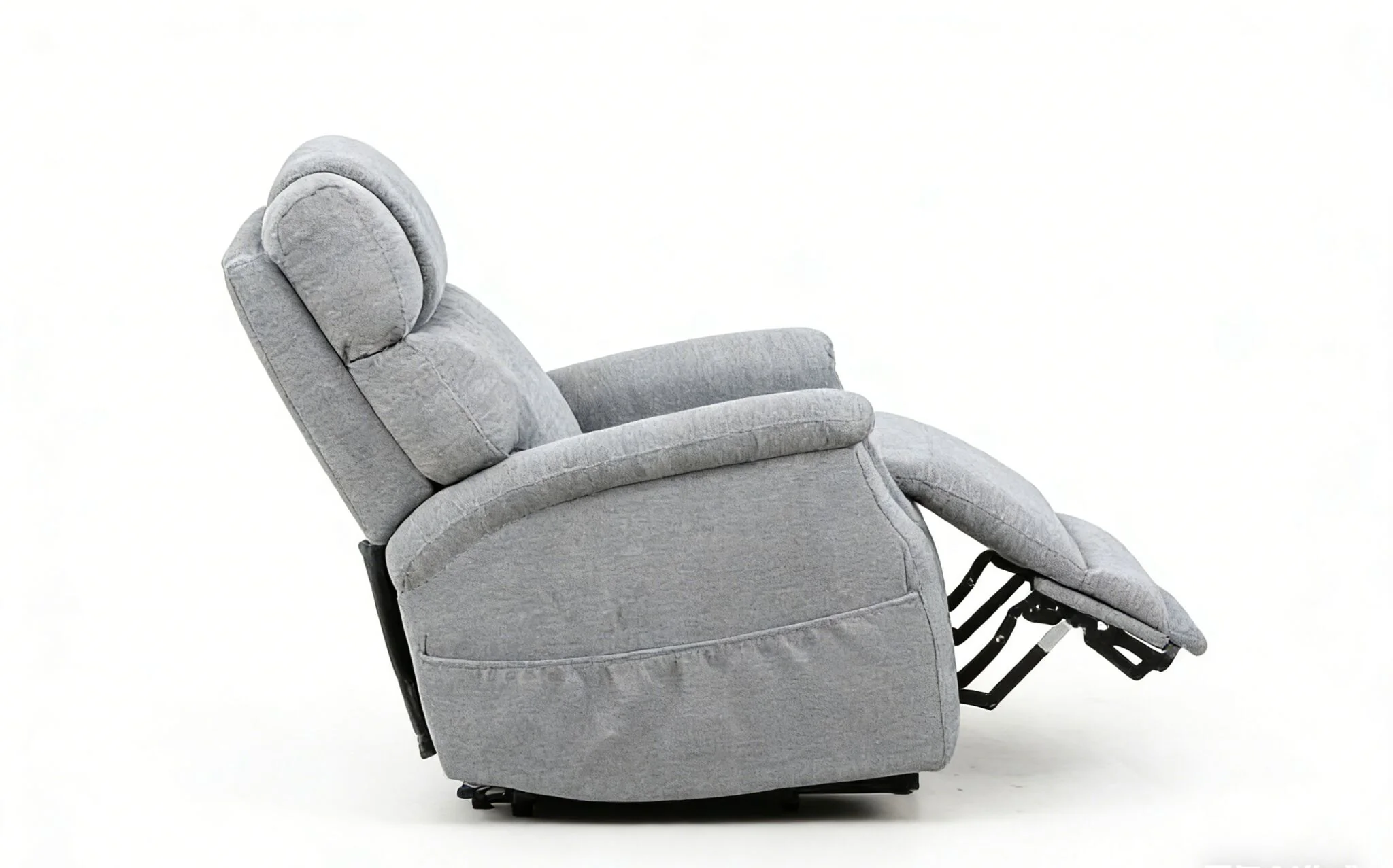 Sicily Power Lift Recliner - Grey - Image 7