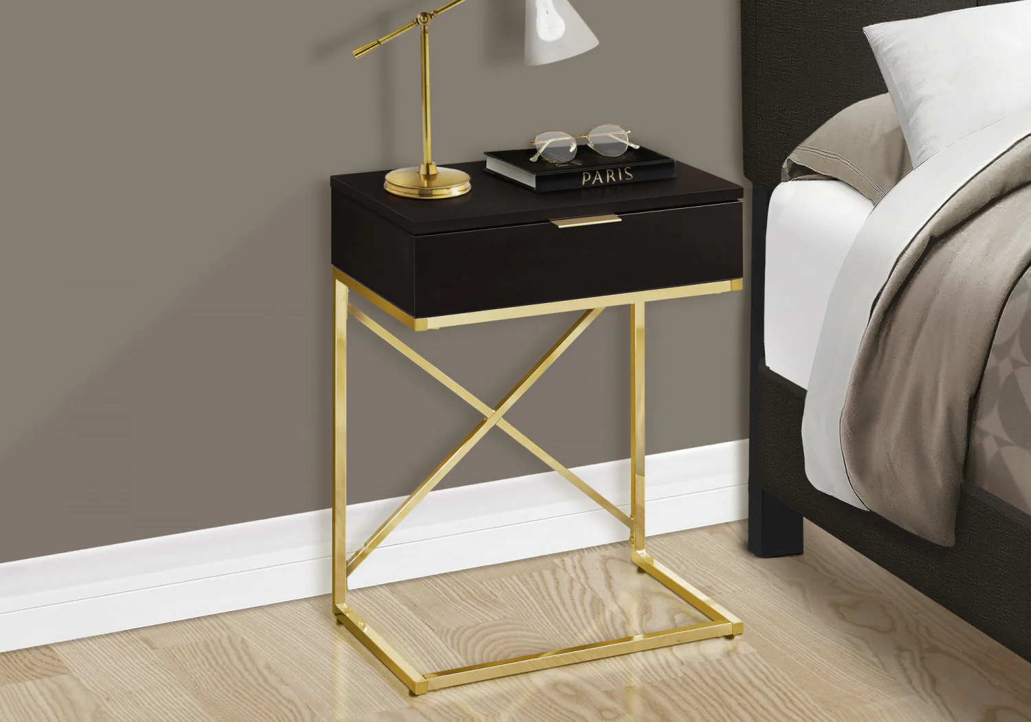Sienna Side Table - Brown - Image 6