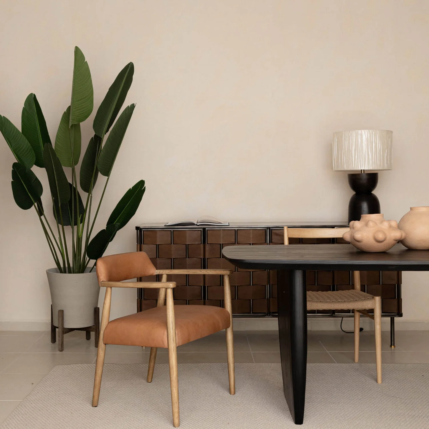 Silvane Contour Lamp - Dark Brown - Image 4