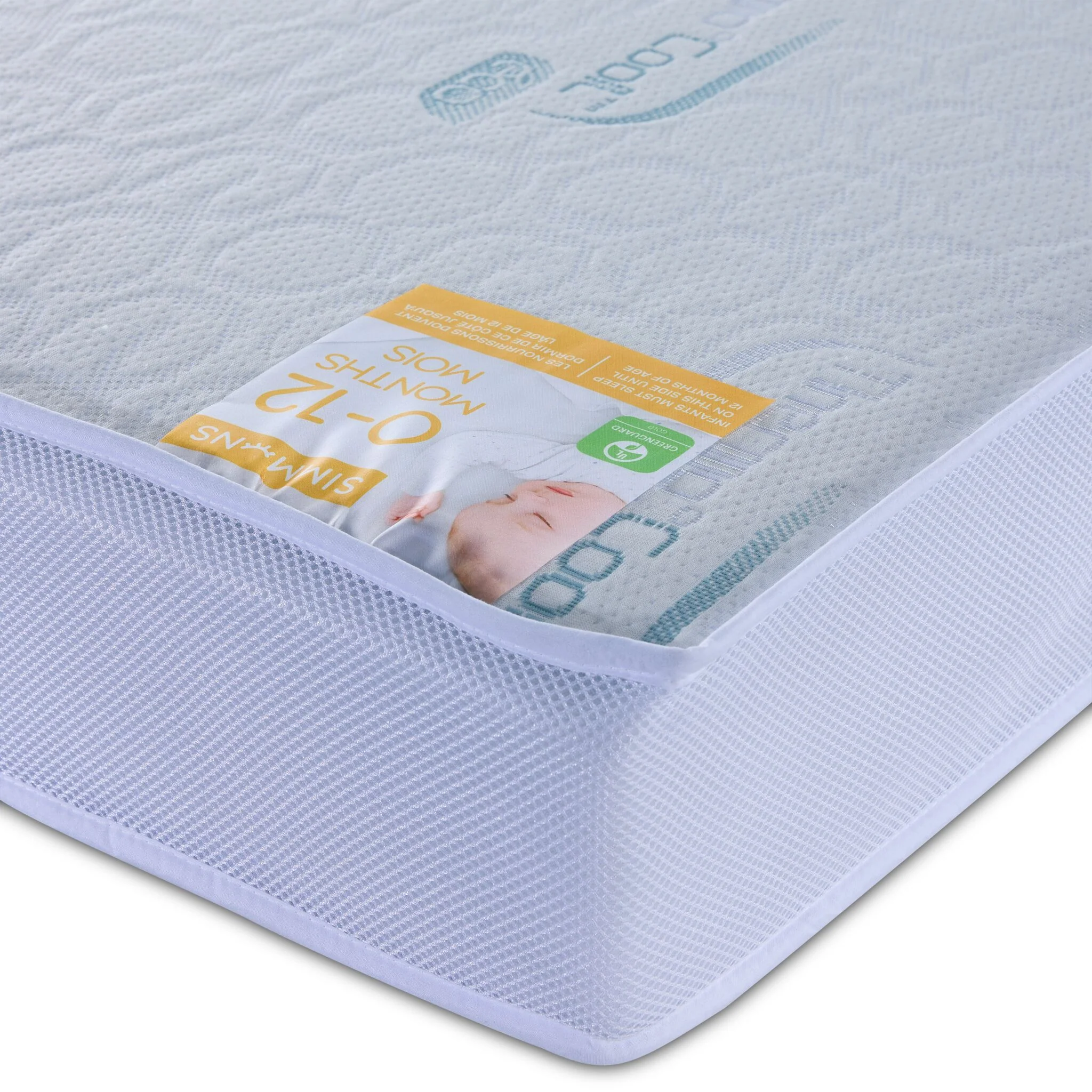 Simmons Beautyrest Cool Super Firm Crib Mattress - Image 2