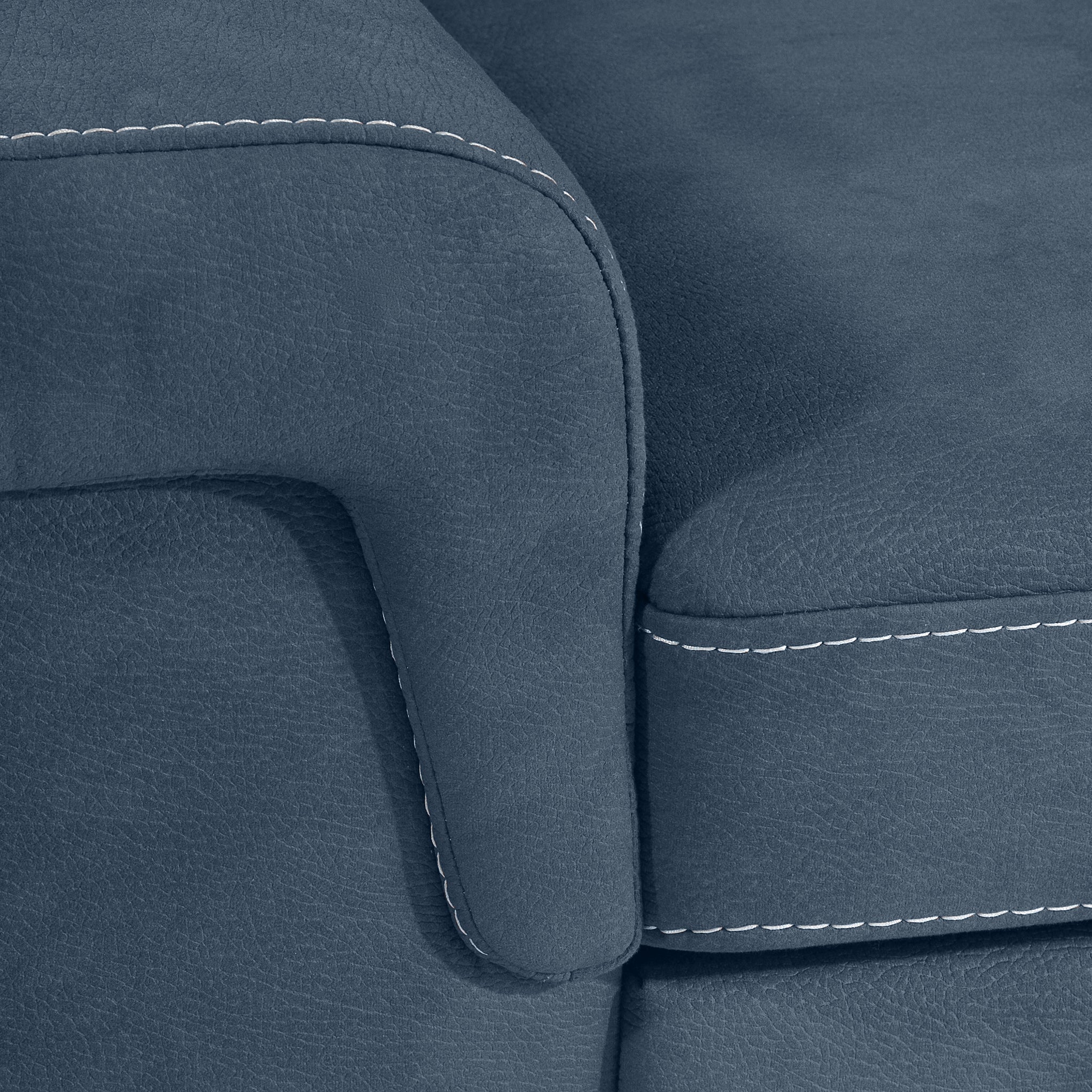 Simone 3-Piece Sectional with Left-Facing Pop-Up Bed - Blue - Image 11