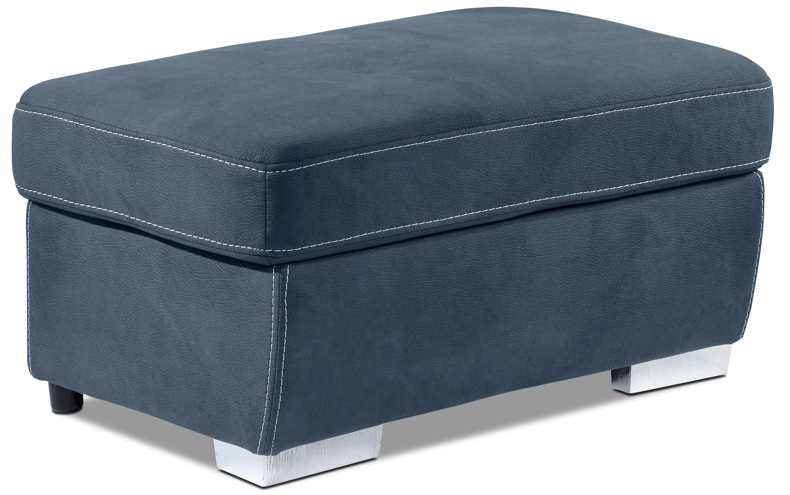 Simone 3-Piece Sectional with Left-Facing Pop-Up Bed - Blue - Image 8