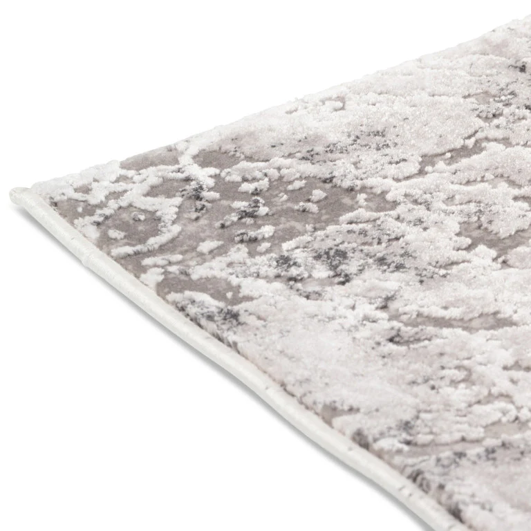 Skadi Marble Rug - 8' x 10' - Grey/Beige - Image 4