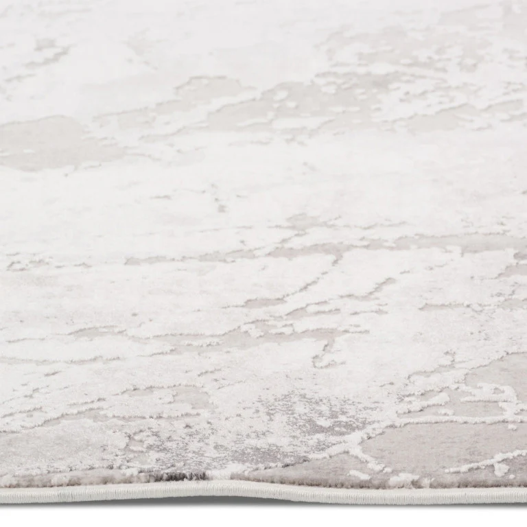 Skadi Marble Rug - 8' x 10' - Grey/Beige - Image 5