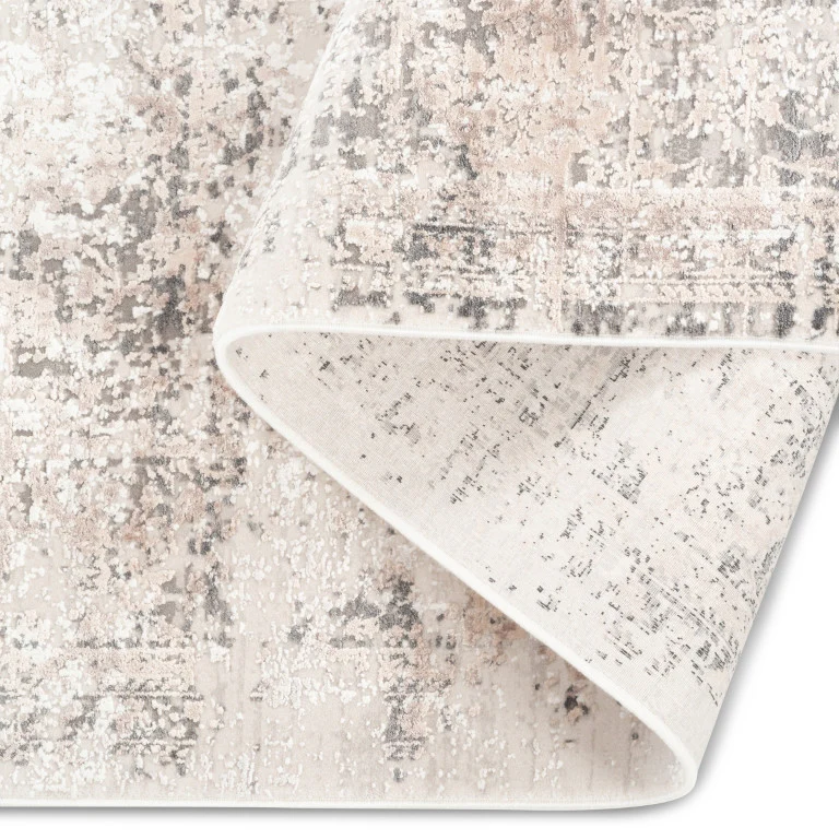 Skadi Mosaic Rug - 5' x 8' - Grey/Beige - Image 5