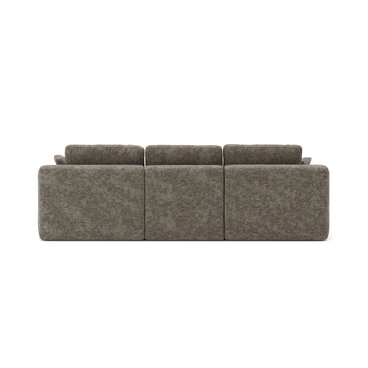 Soho All Foam Sectional - Brown - Image 5