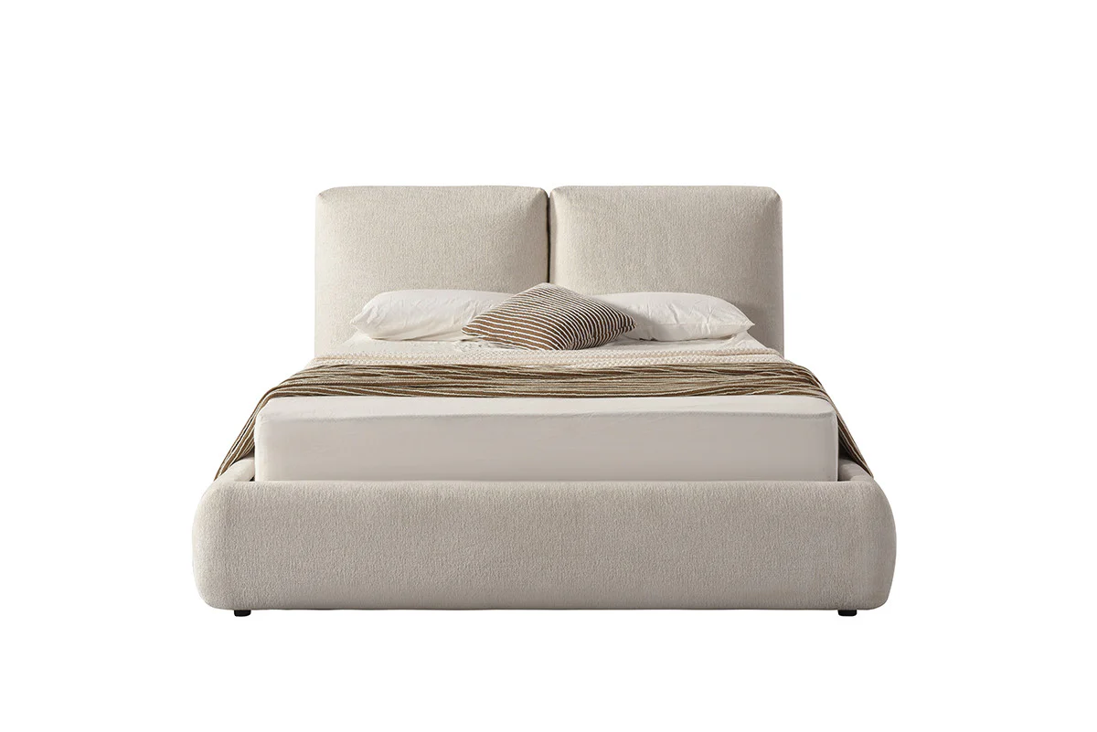 Soleil King Bed - Beige - Image 4