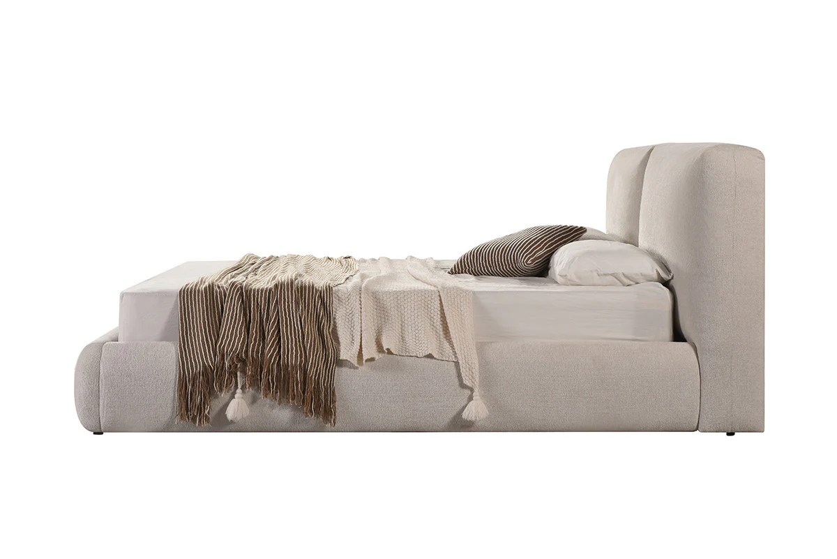 Soleil Queen Bed - Beige - Image 5