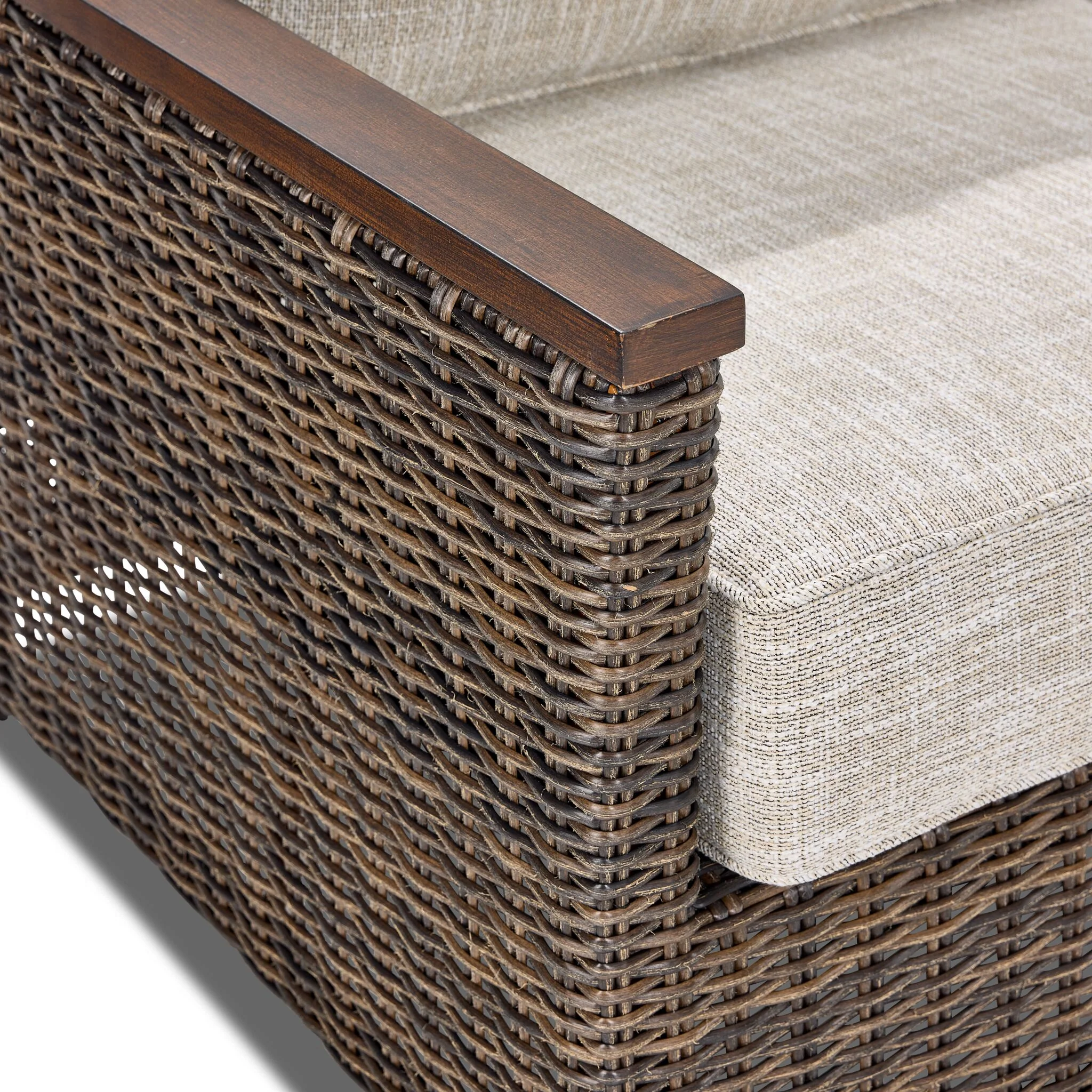 Solstice Outdoor Sofa - Antique Brown - Image 4