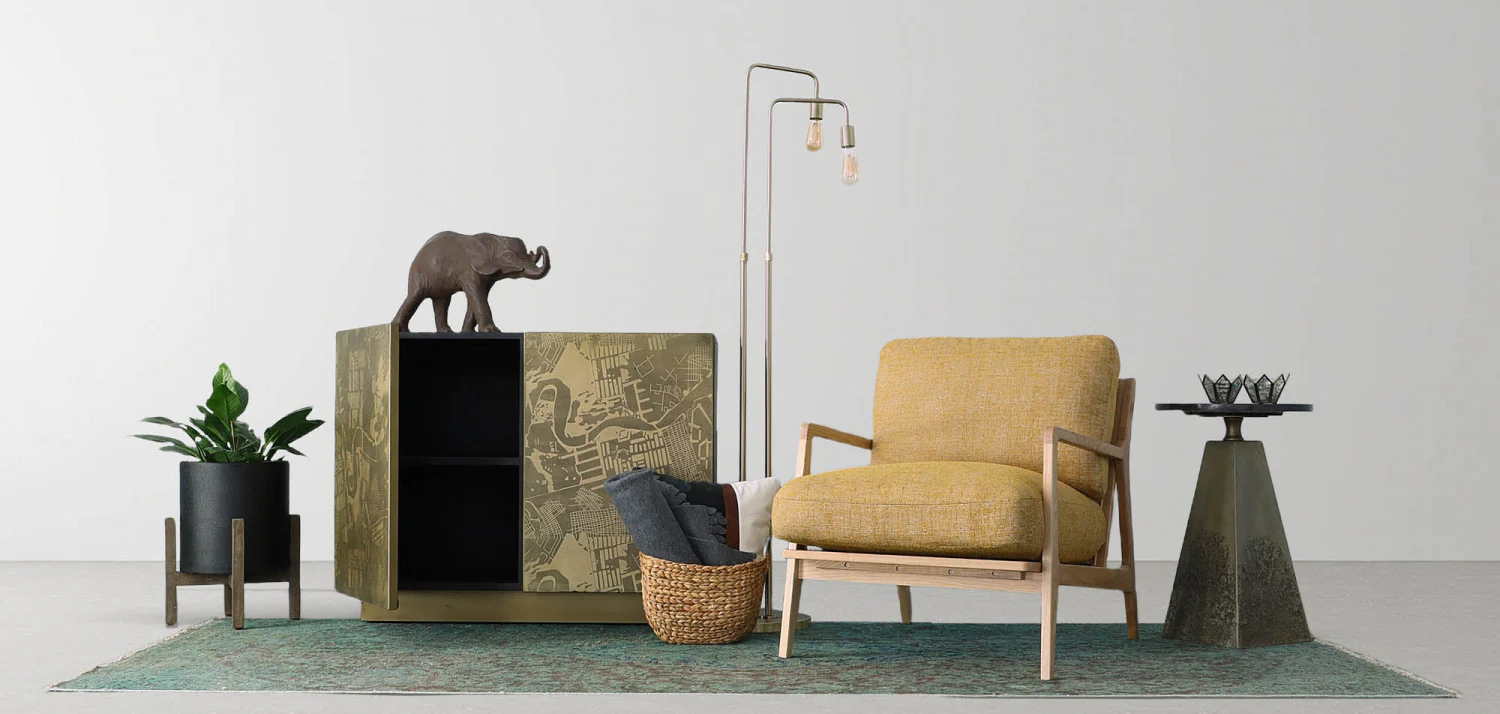 Solvia Floor Lamp - Gold - Image 6