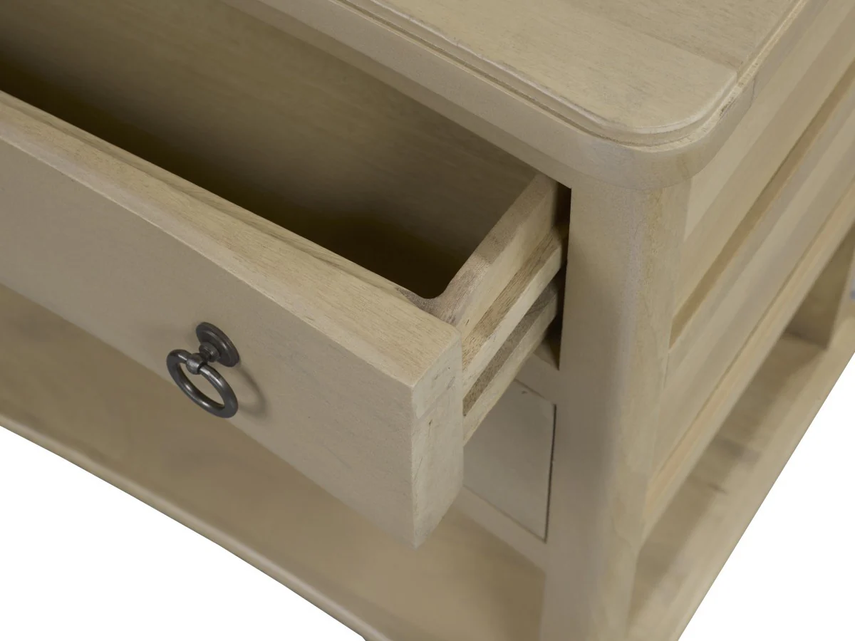 Sonet Night Table - Grey Wash - Image 2