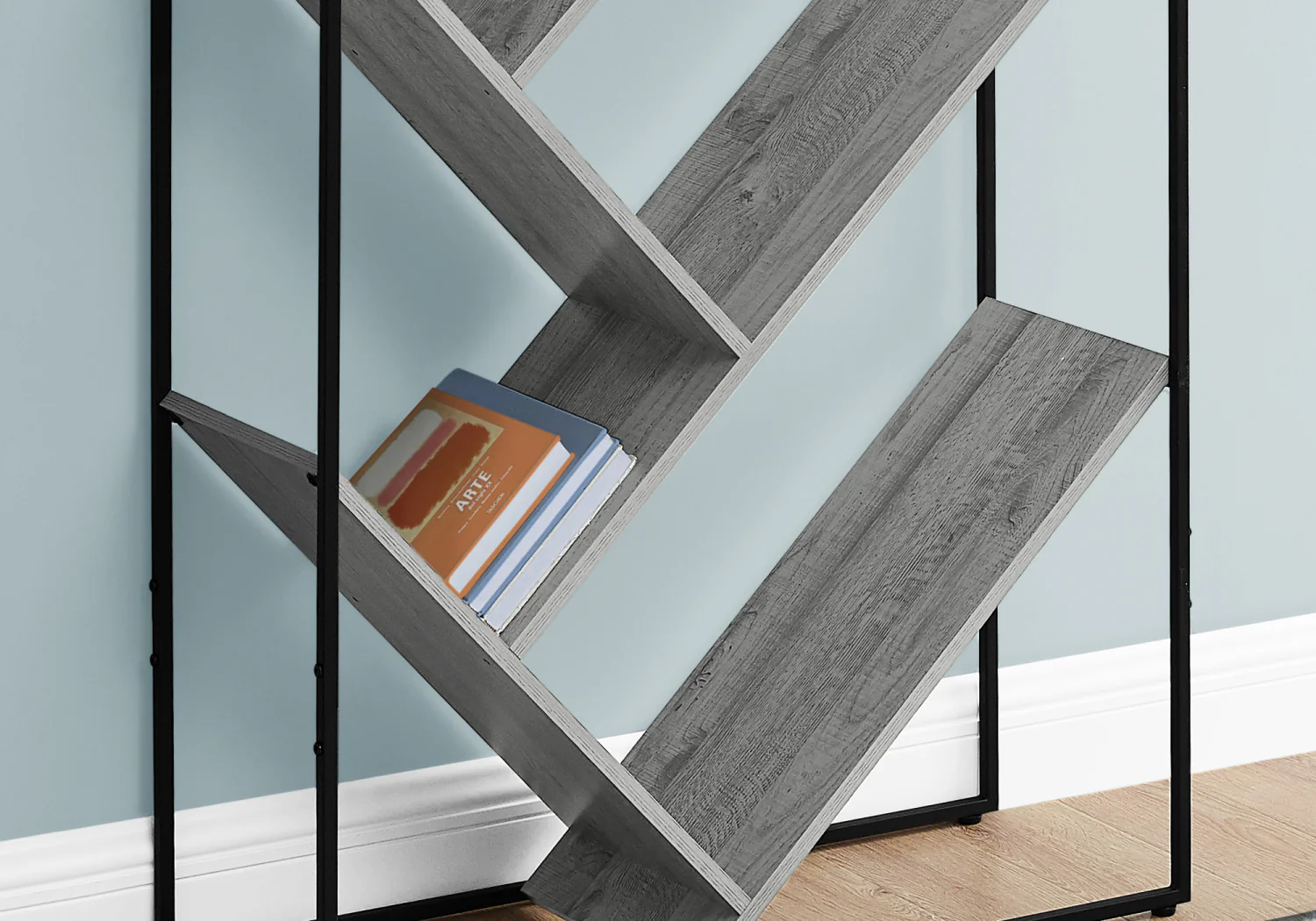 Sova Bookcase - Grey - Image 5